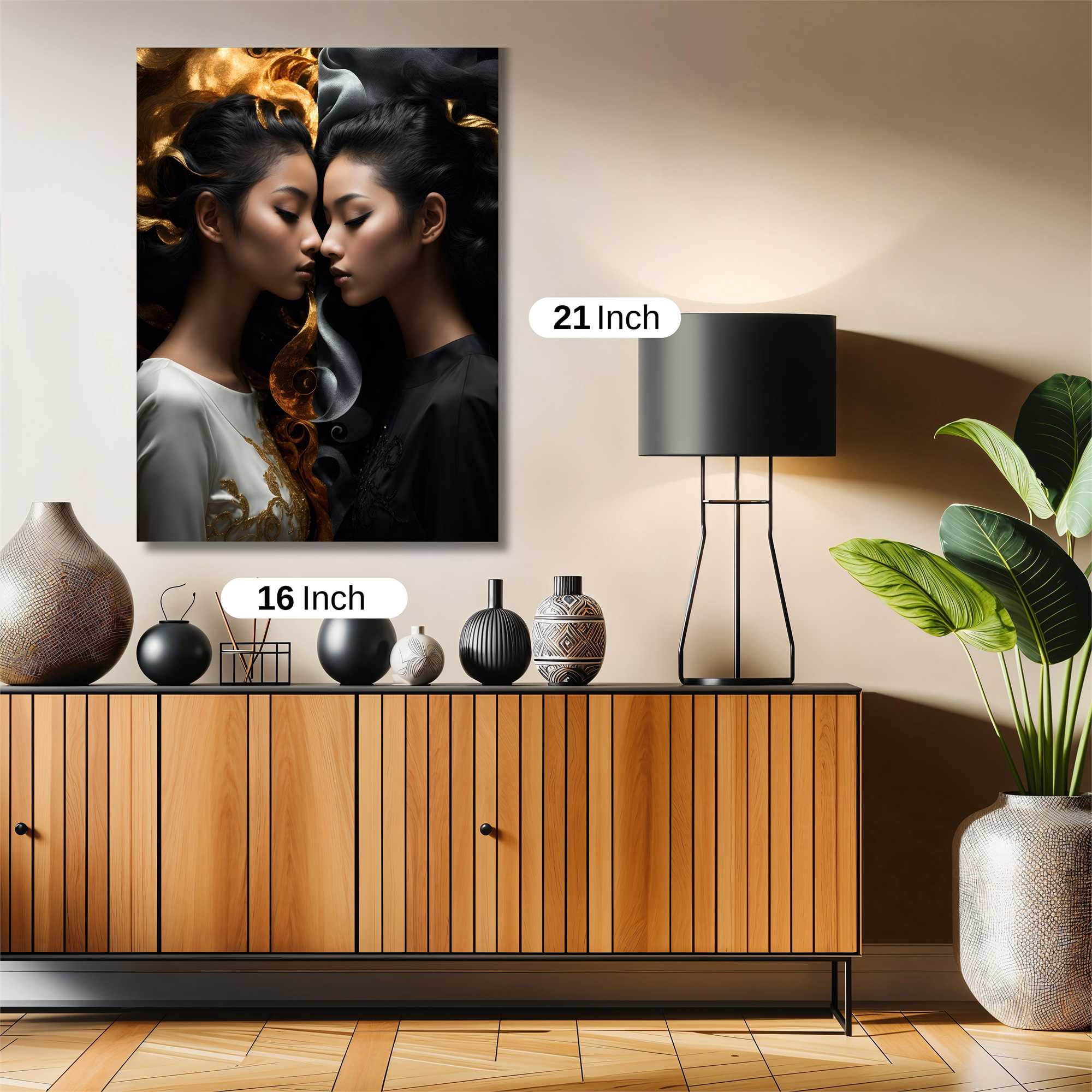 Golden Serenity Safe Wall Magnetic / M