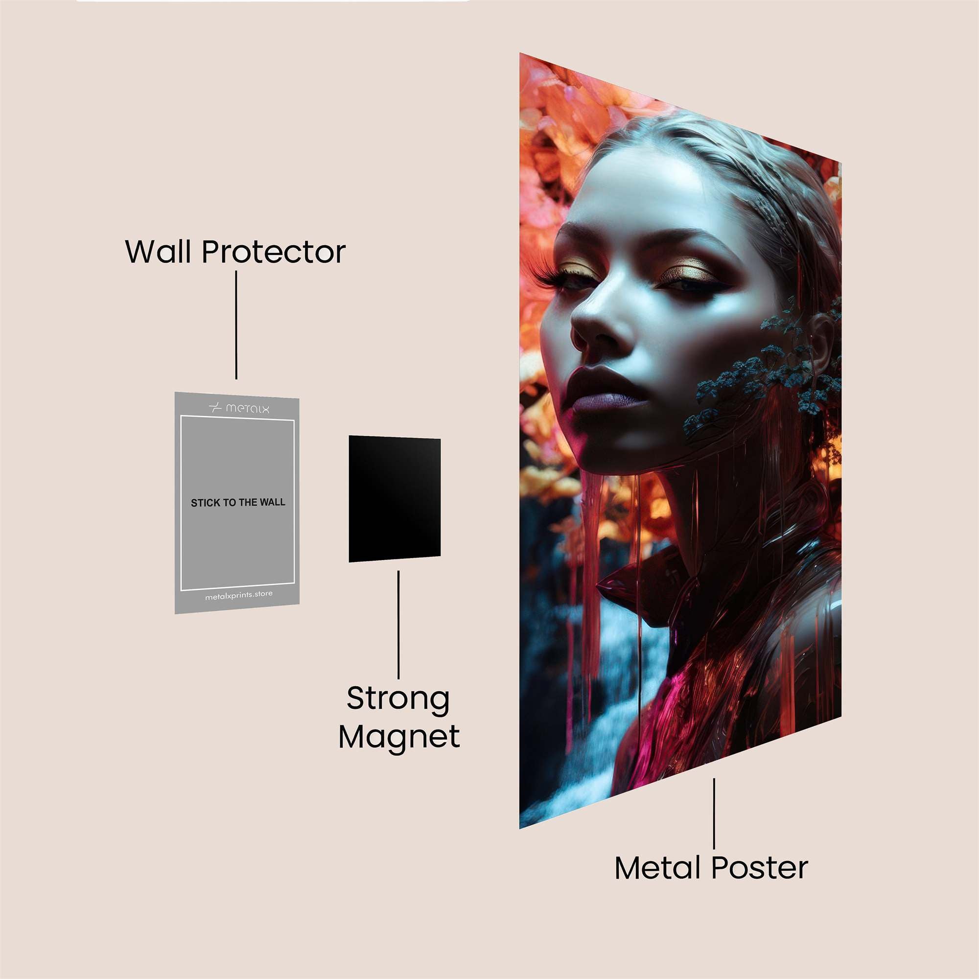 Enchanted Serenity Safe Wall Magnetic / M