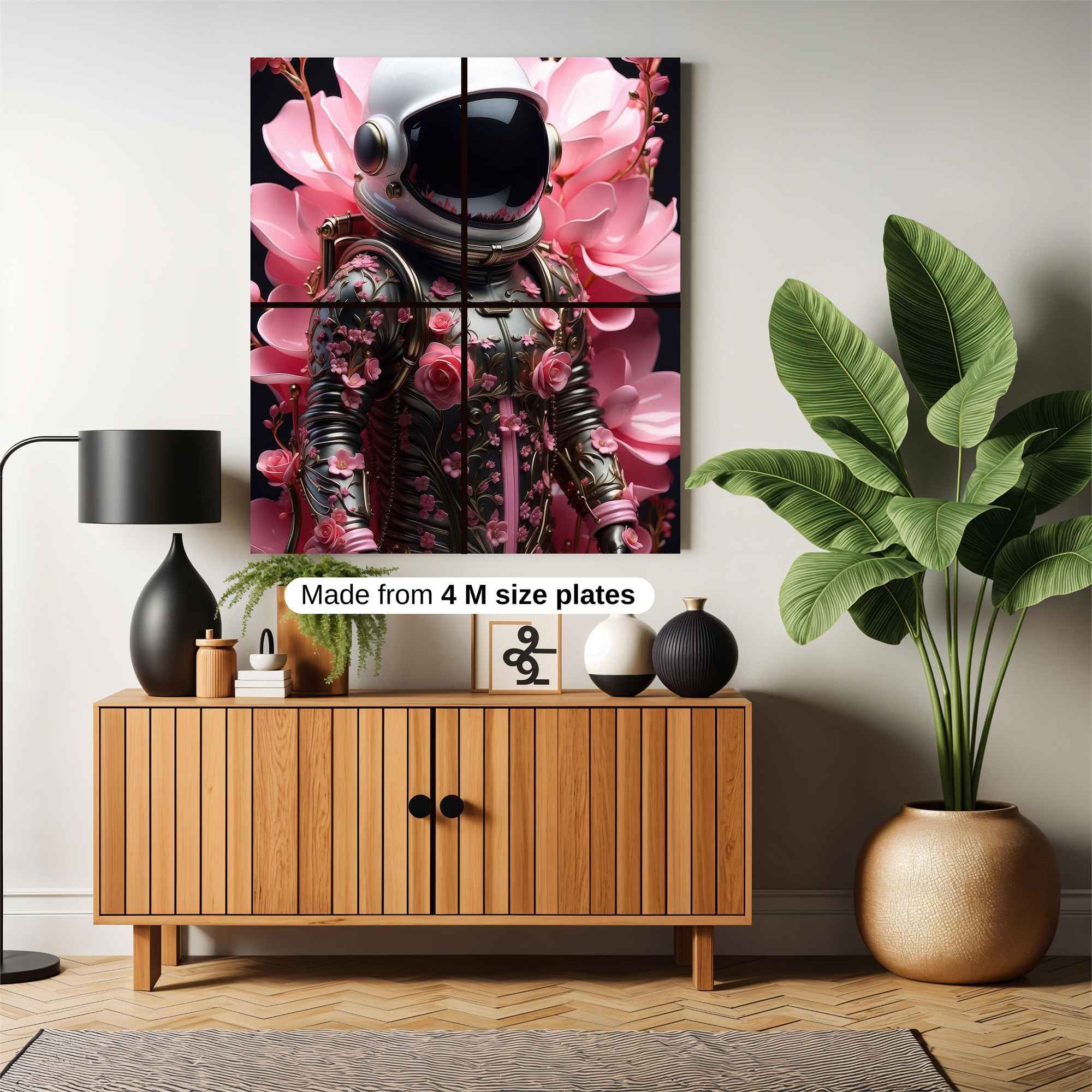 Floral Odyssey Safe Wall Magnetic / M