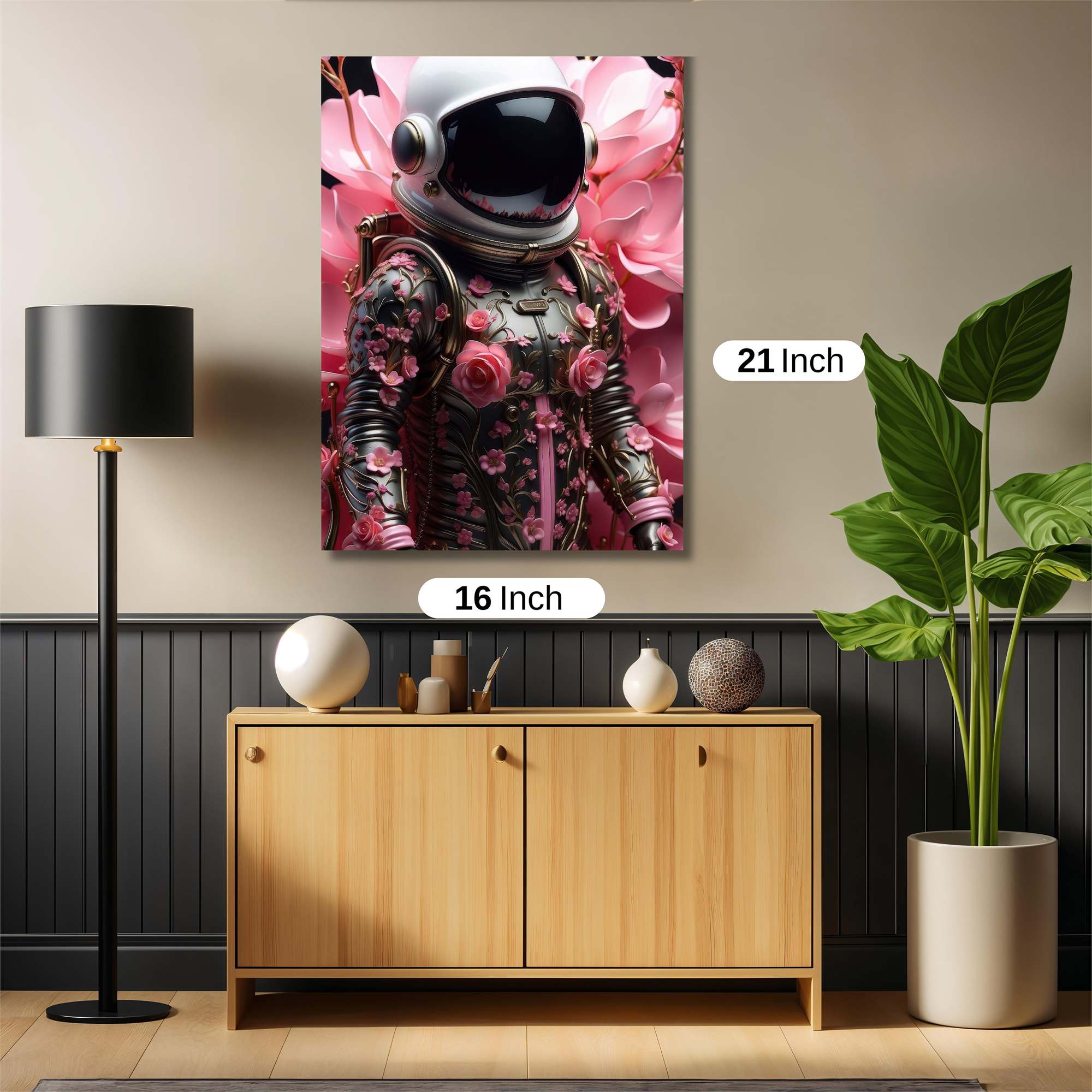 Floral Odyssey Safe Wall Magnetic / M