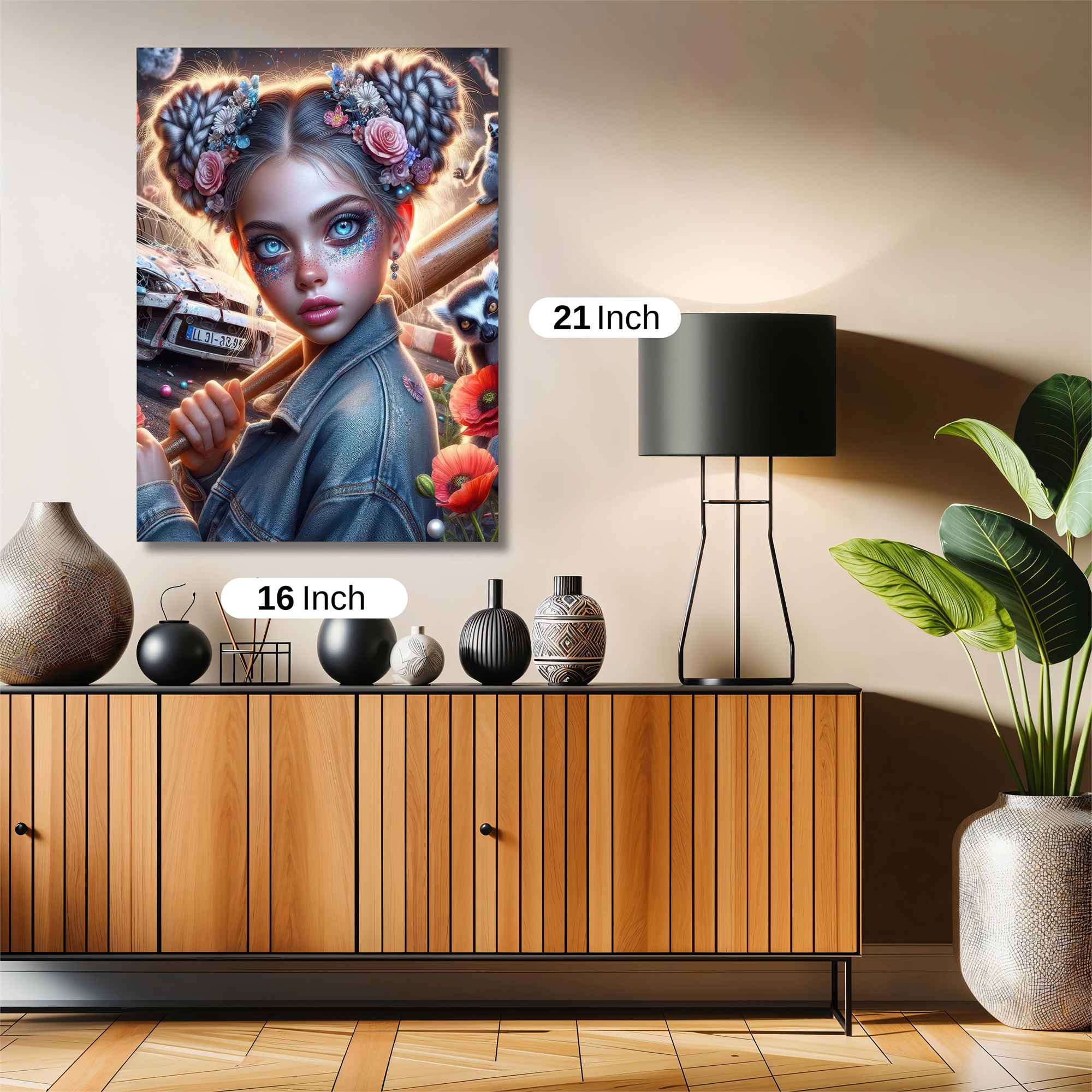 Rebel Blossom Safe Wall Magnetic / M