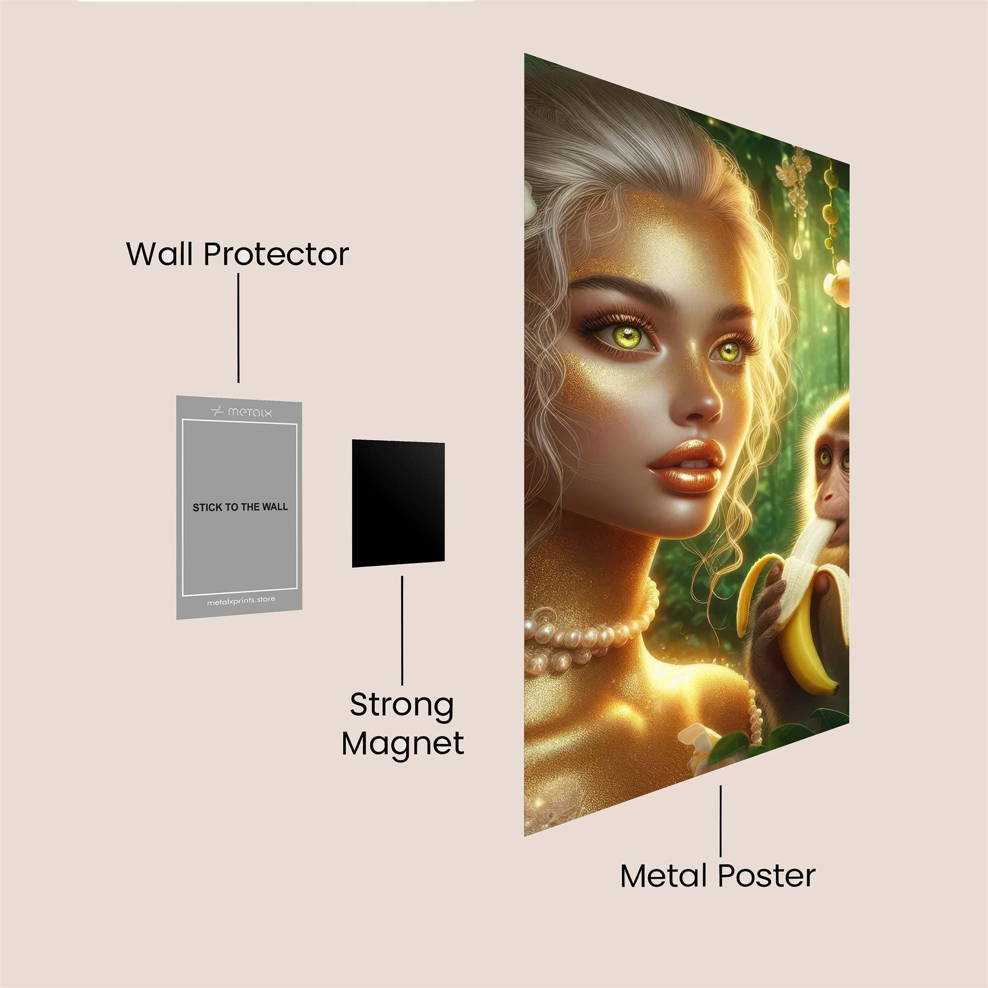 FlowerQueen Safe Wall Magnetic / M