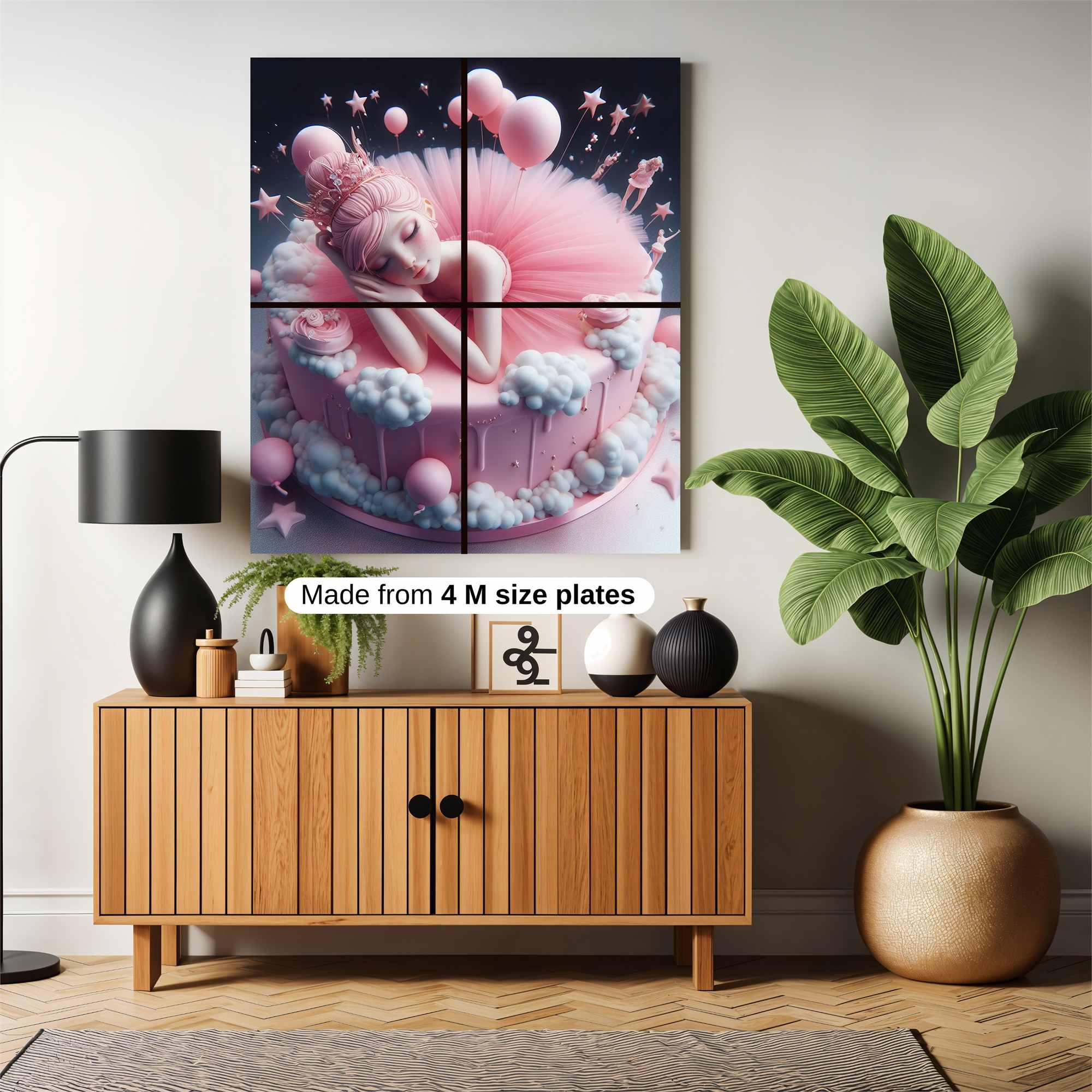 Ballerina Dream Safe Wall Magnetic / M