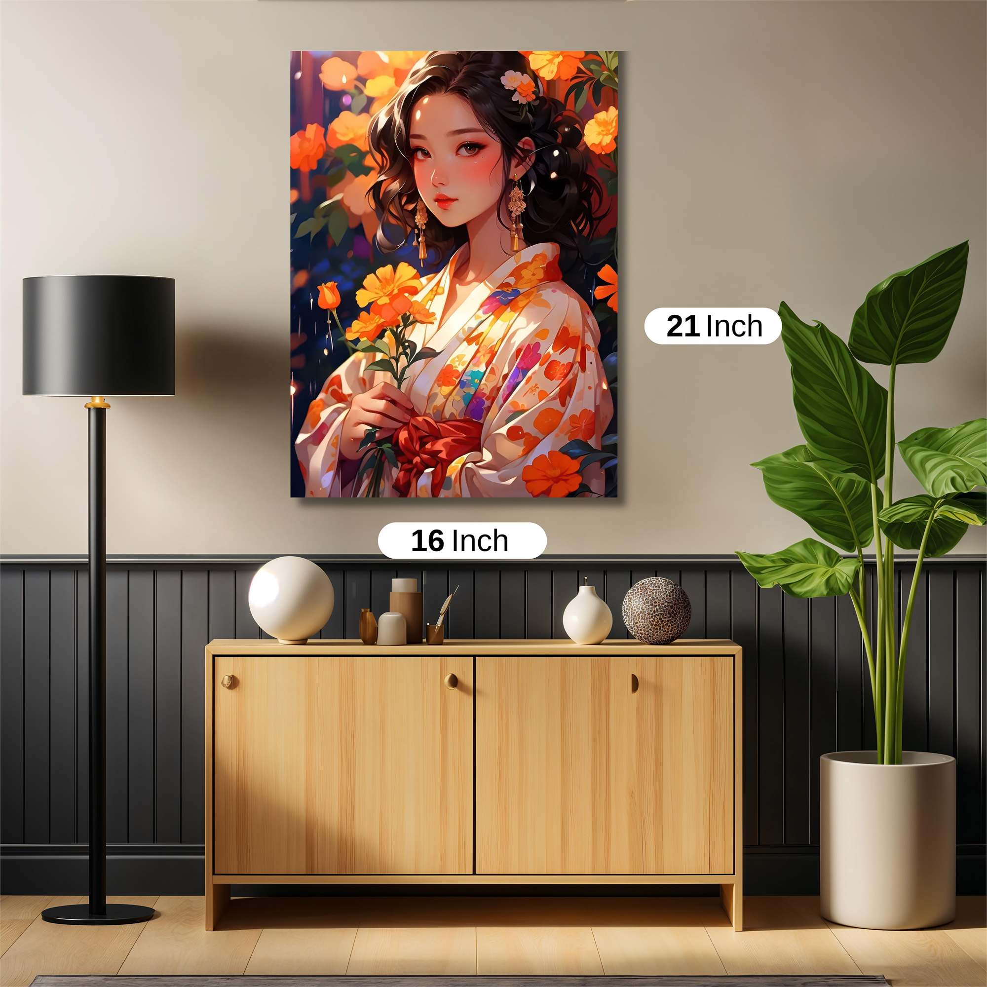 Blossom Serenity Safe Wall Magnetic / M