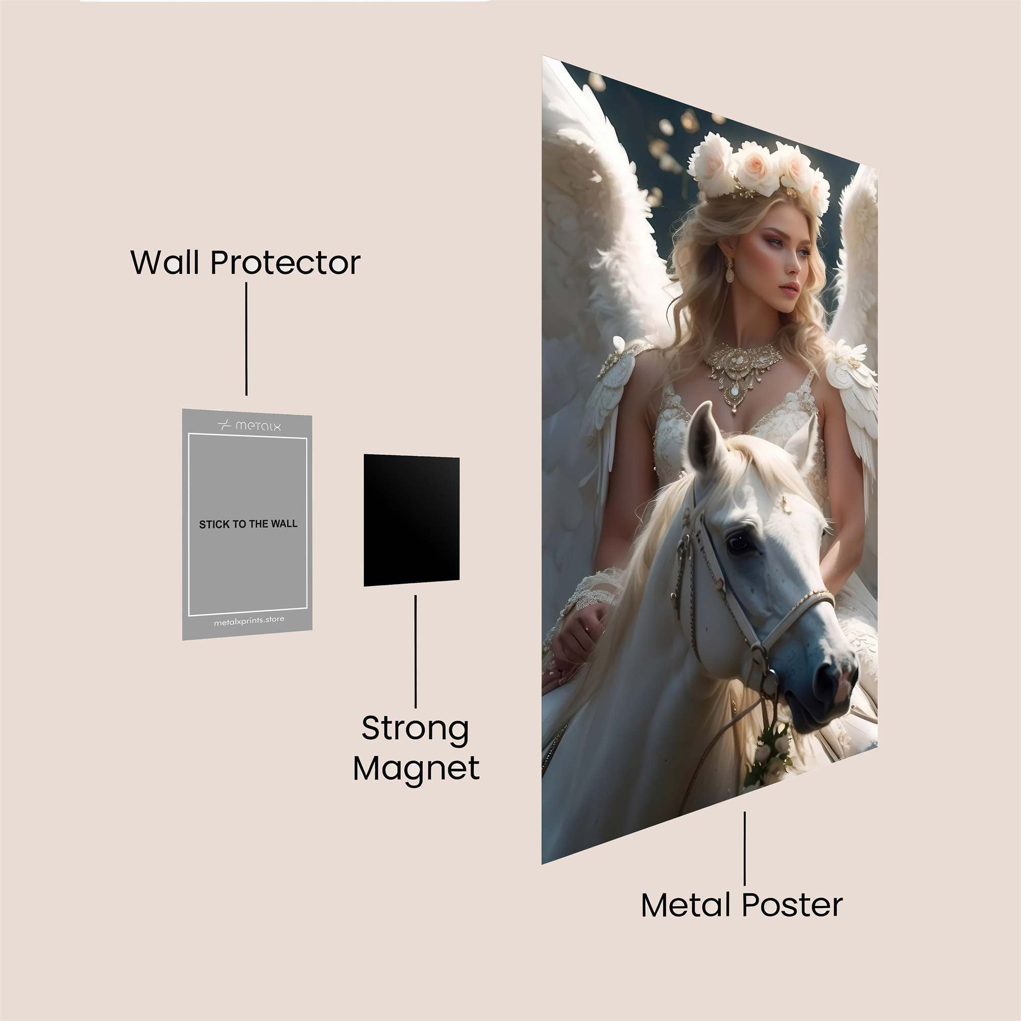 Angelic Majesty Safe Wall Magnetic / M