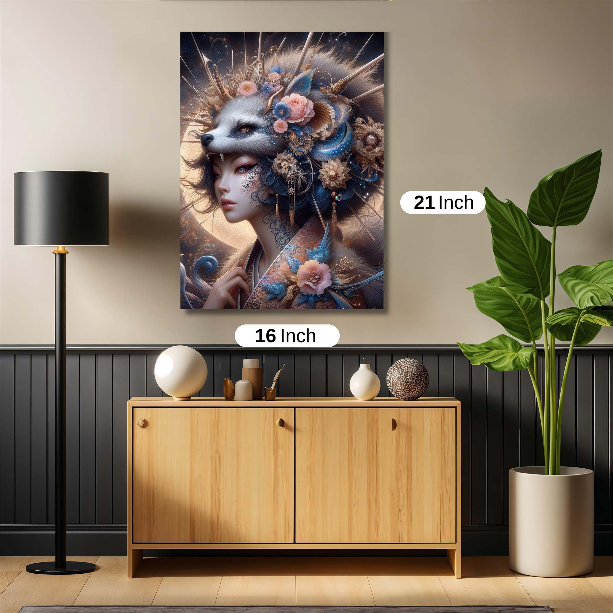 Fox Enchantment Safe Wall Magnetic / M