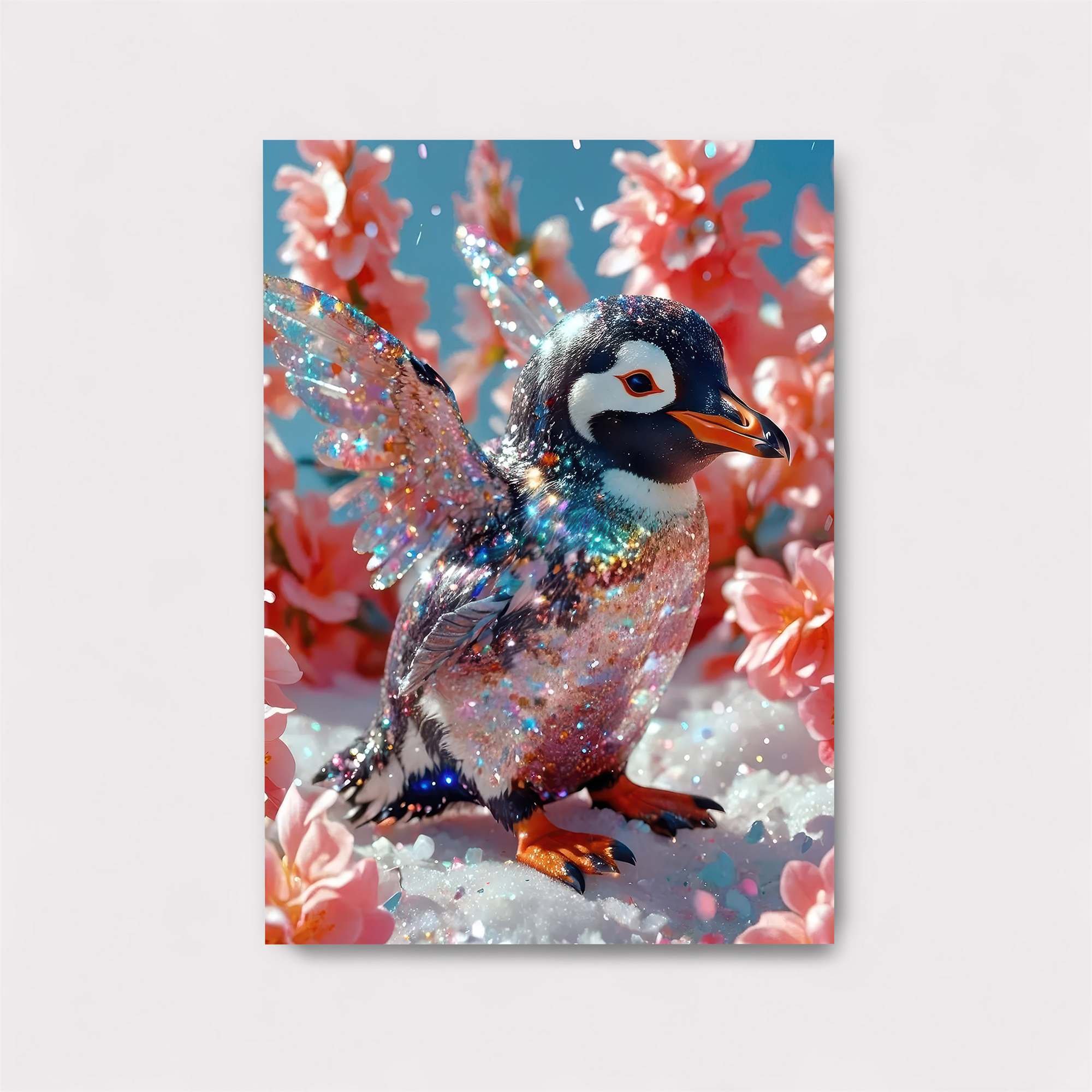 Penguin Whimsy Safe Wall Magnetic / M