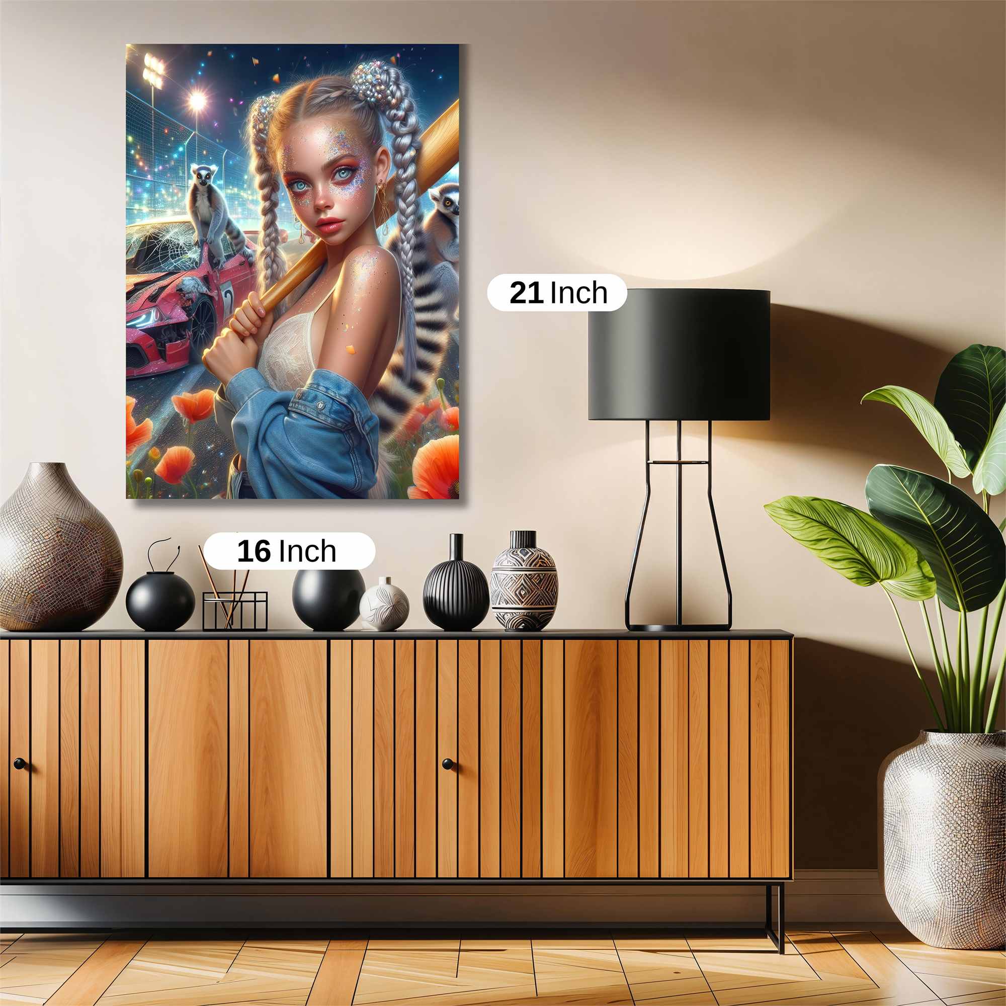 Lemur Riot Safe Wall Magnetic / M