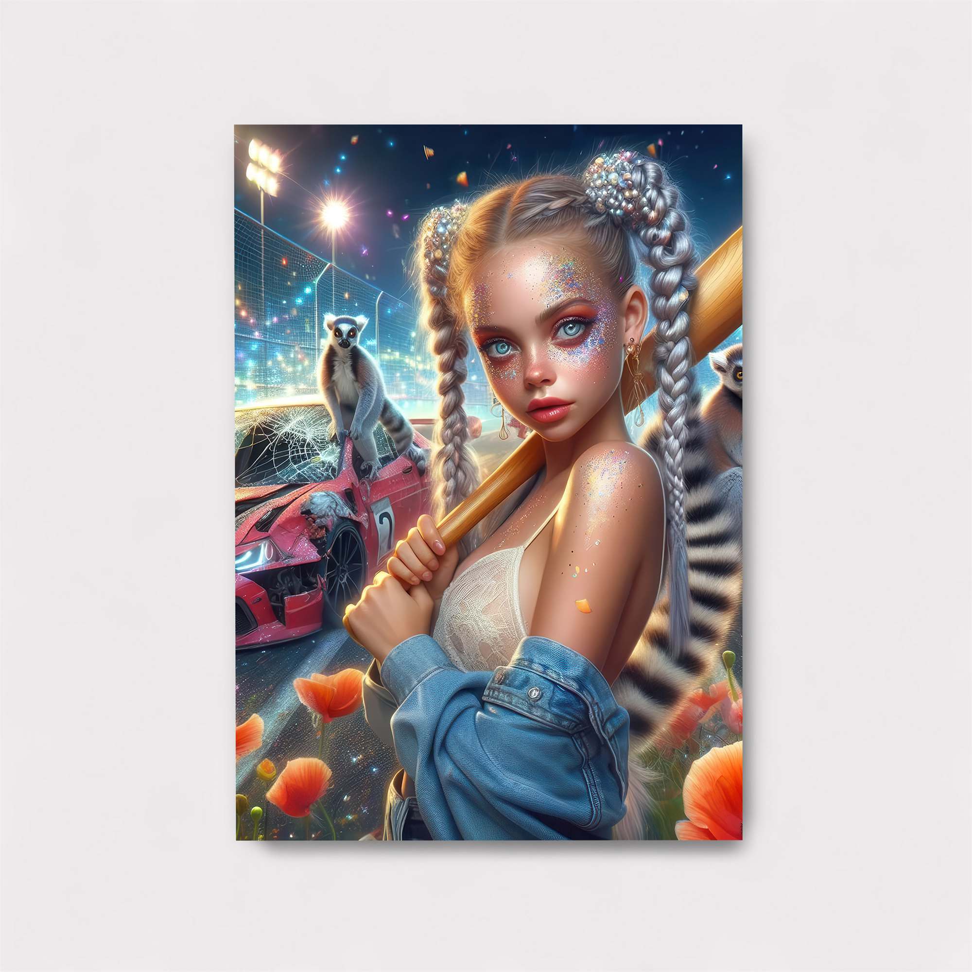 Lemur Riot Safe Wall Magnetic / M