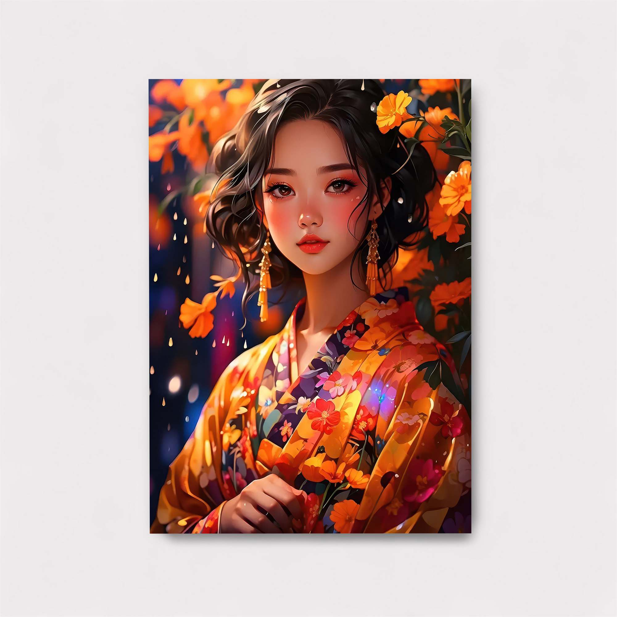 Floral Enchantment Safe Wall Magnetic / M