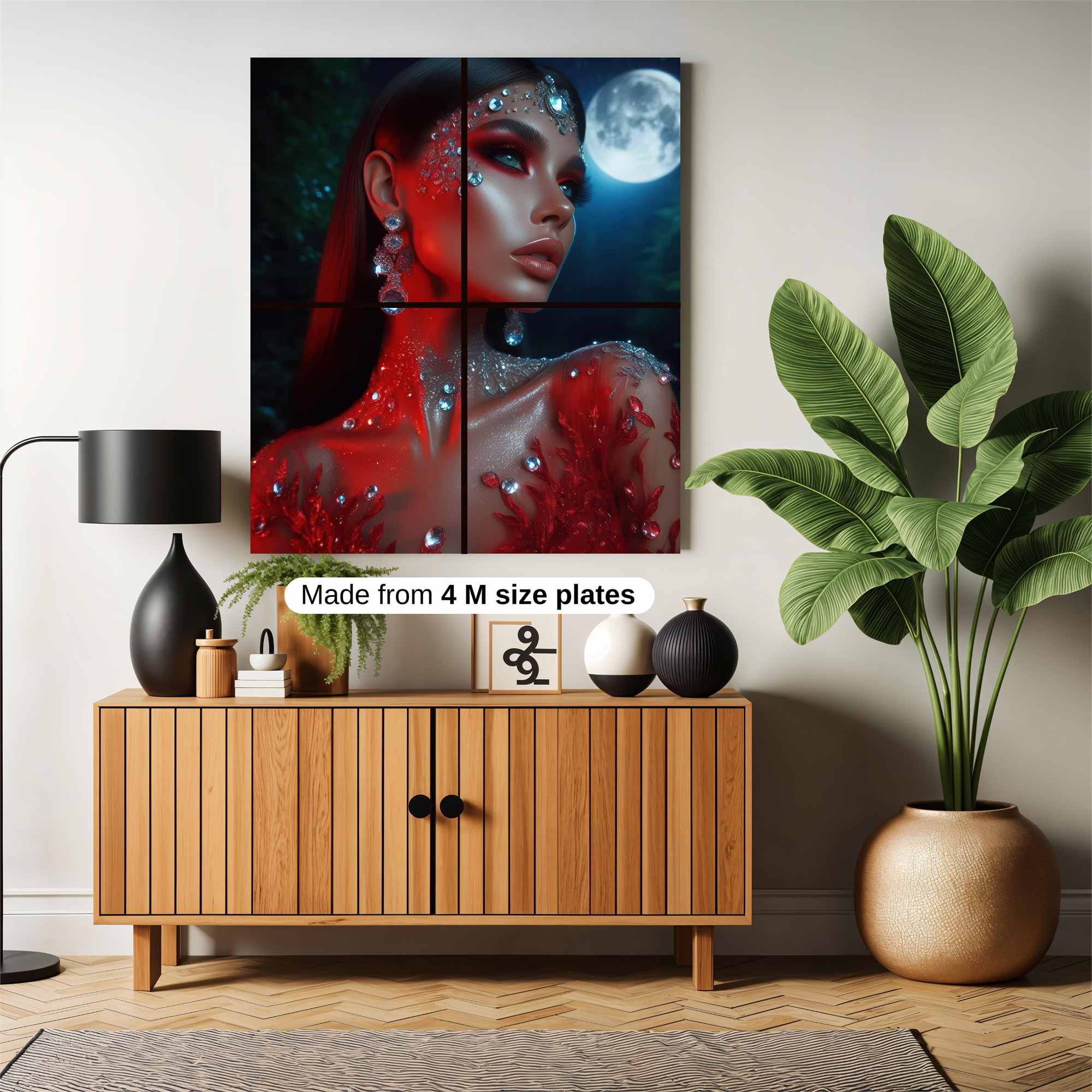 Moonlit Enchantress Safe Wall Magnetic / M