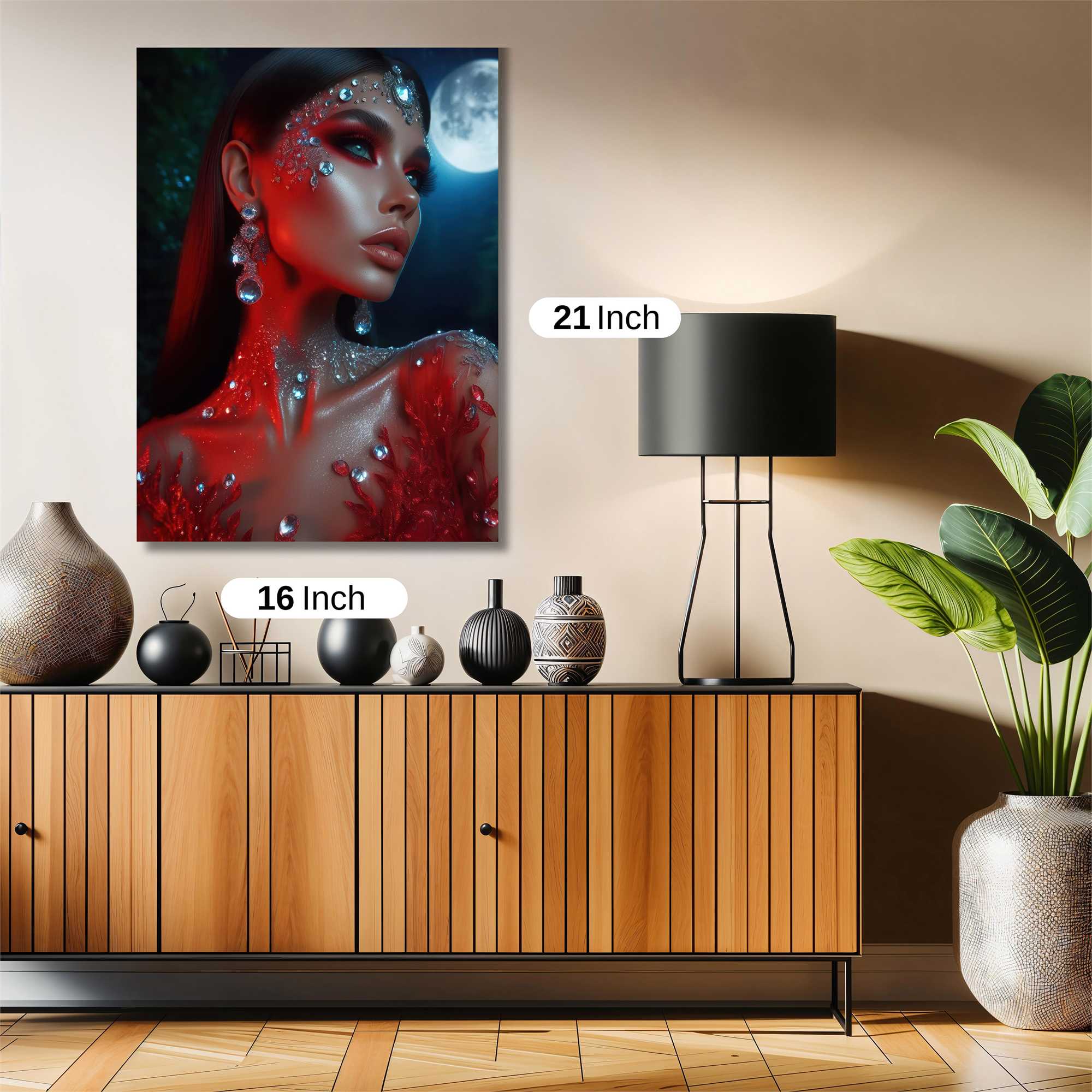 Moonlit Enchantress Safe Wall Magnetic / M