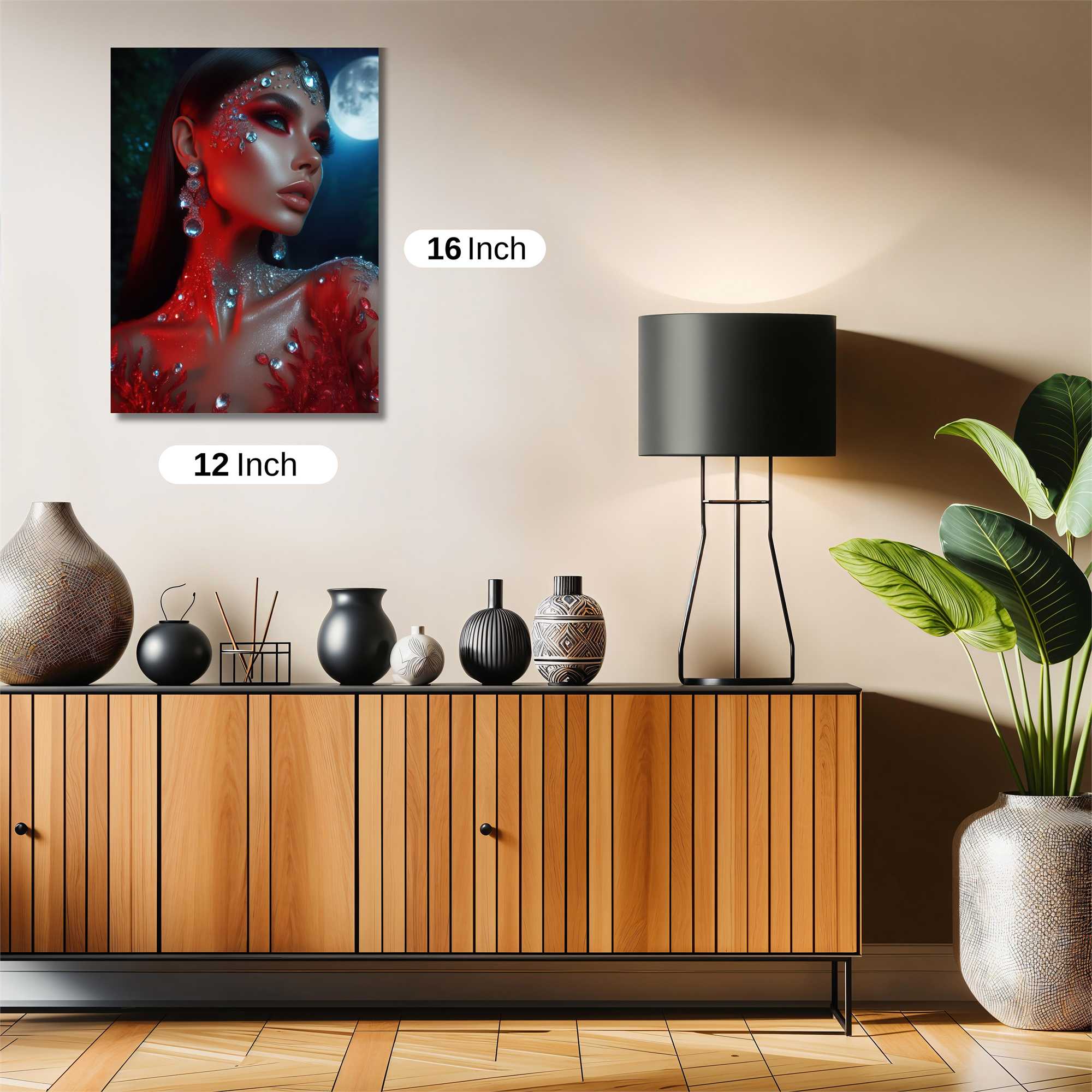 Moonlit Enchantress Safe Wall Magnetic / M