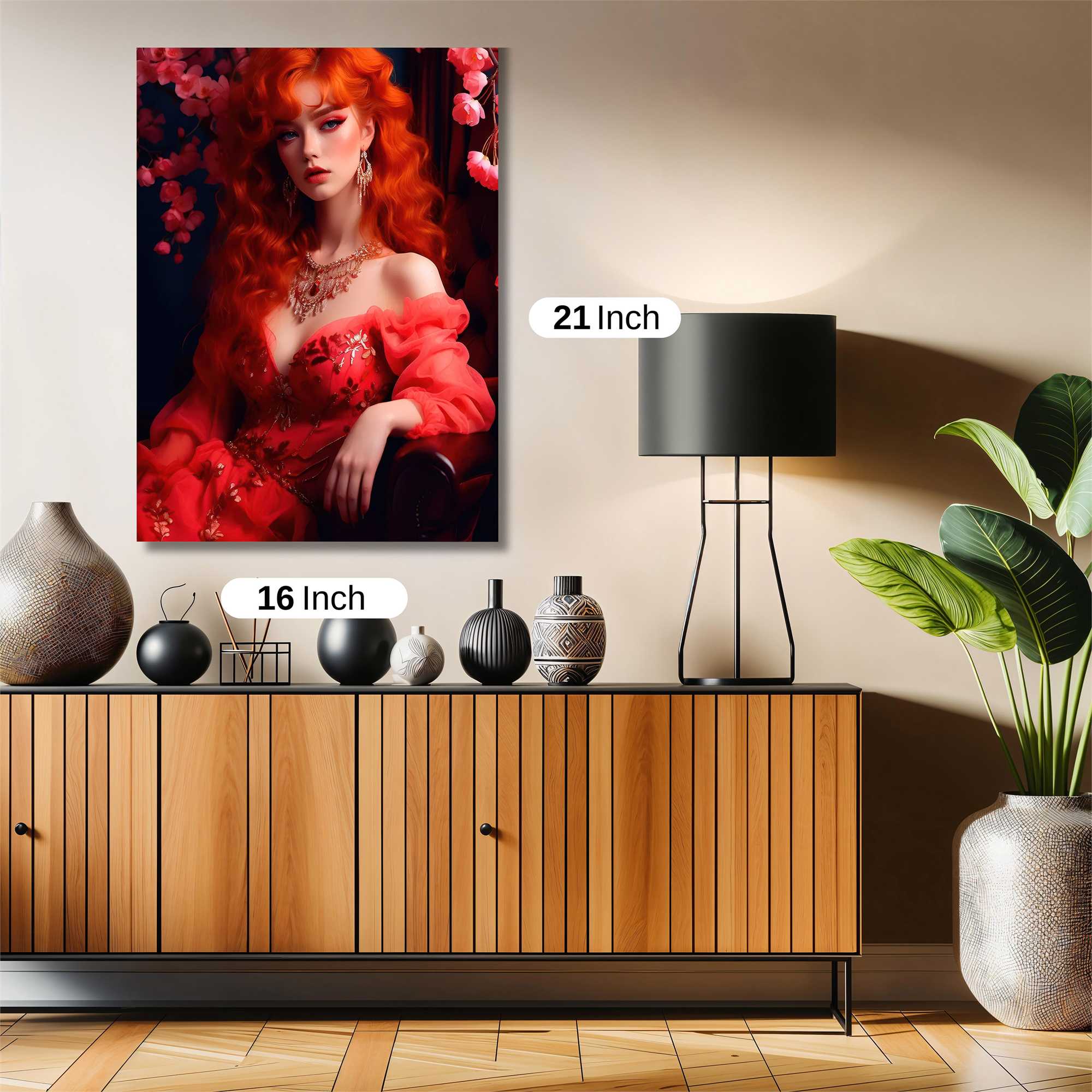 Fiery Elegance Safe Wall Magnetic / M