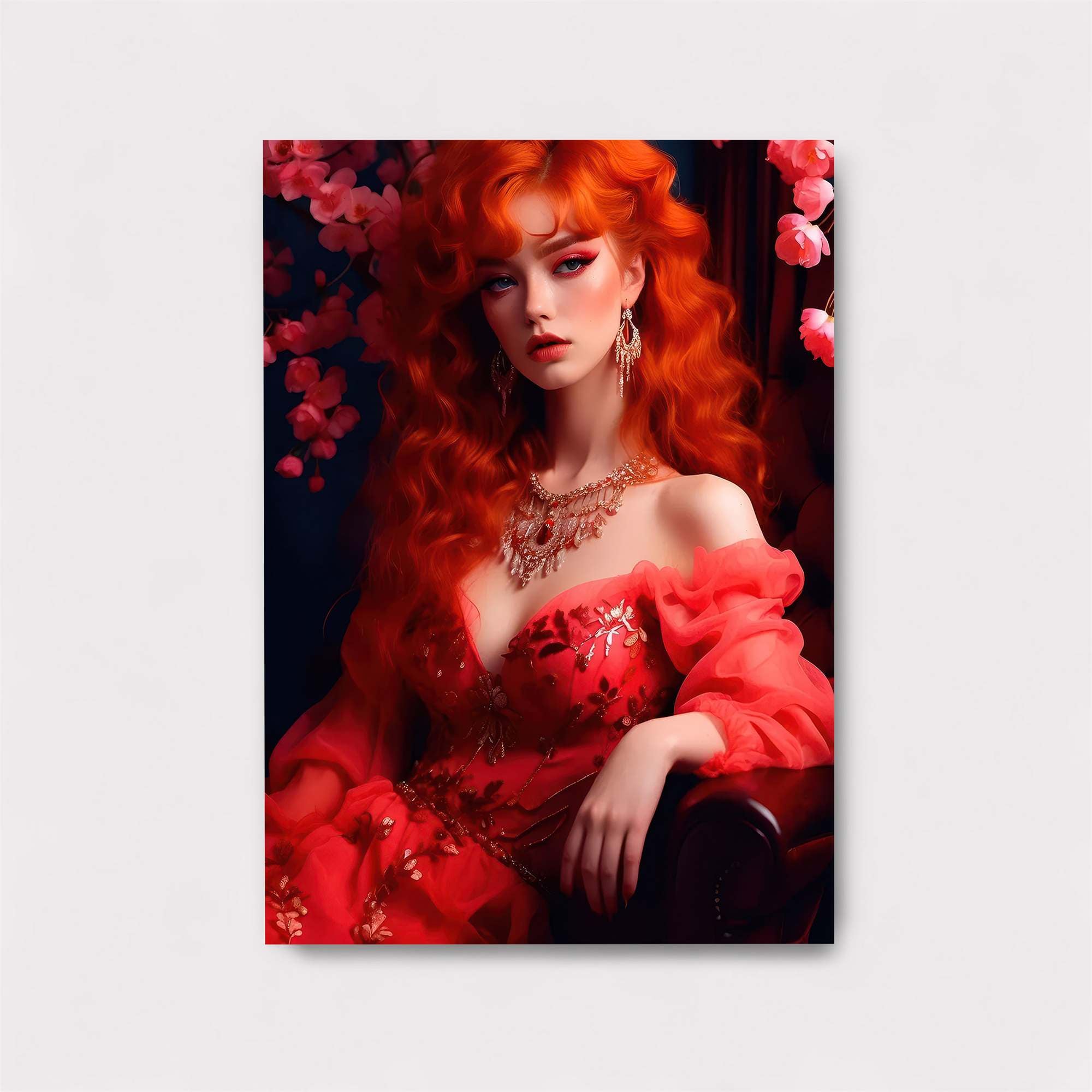 Fiery Elegance Safe Wall Magnetic / M