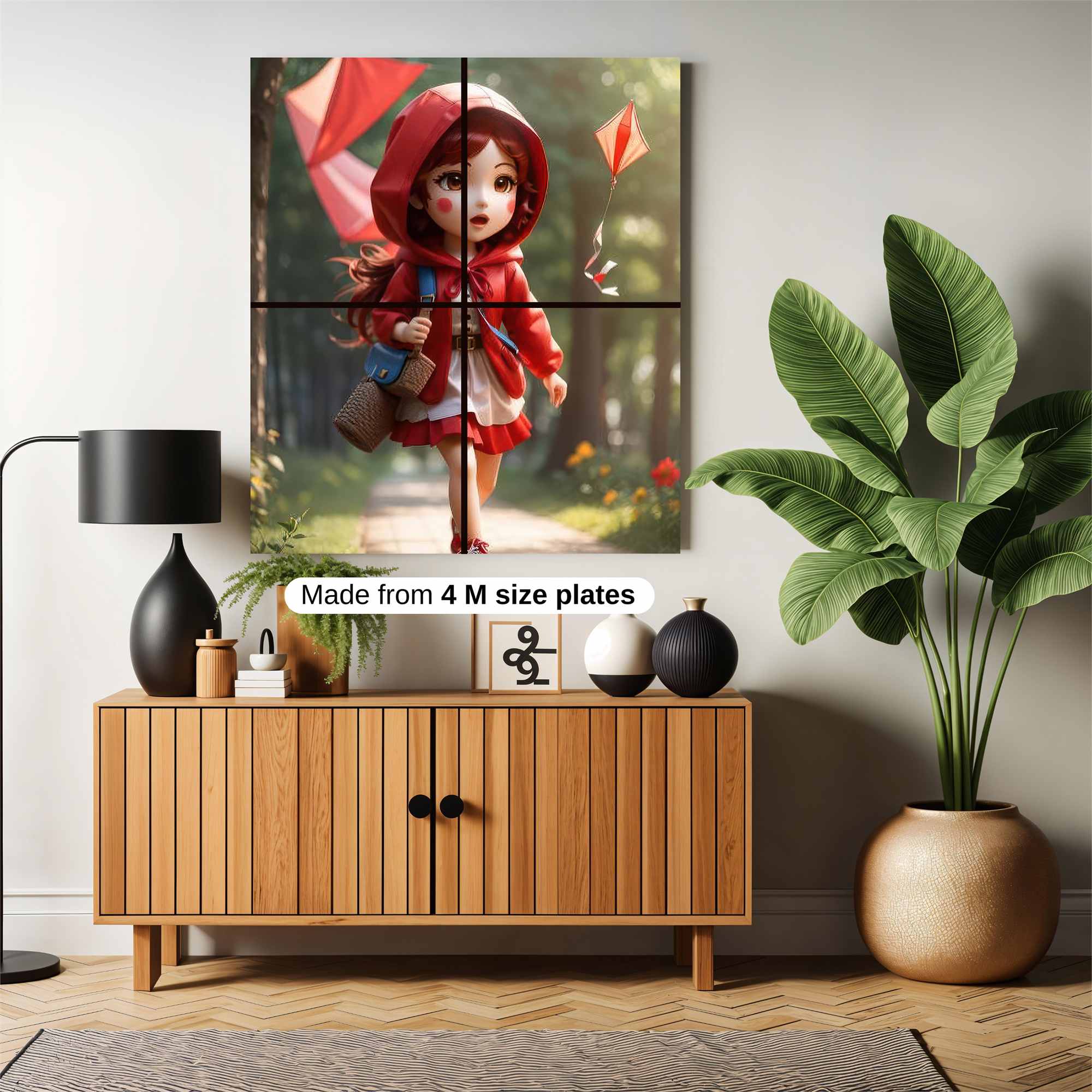 Red Joy Safe Wall Magnetic / M
