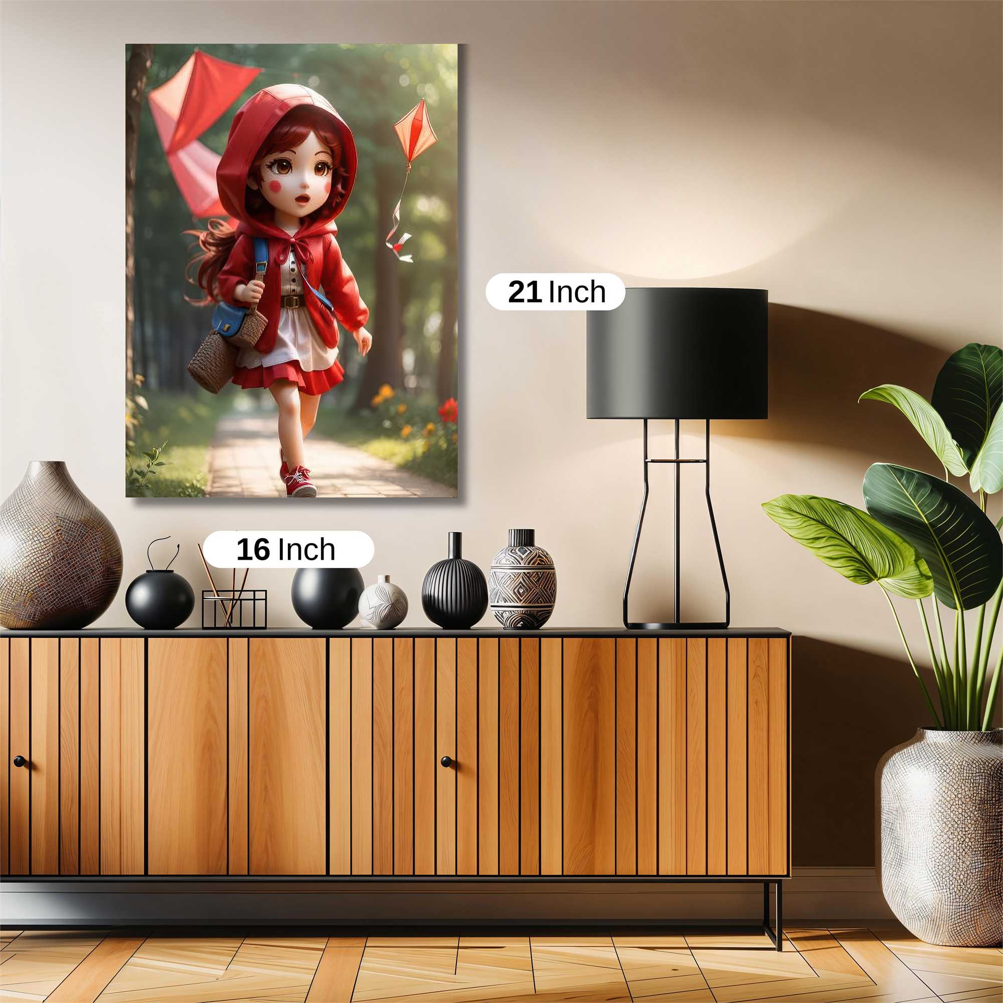 Red Joy Safe Wall Magnetic / M