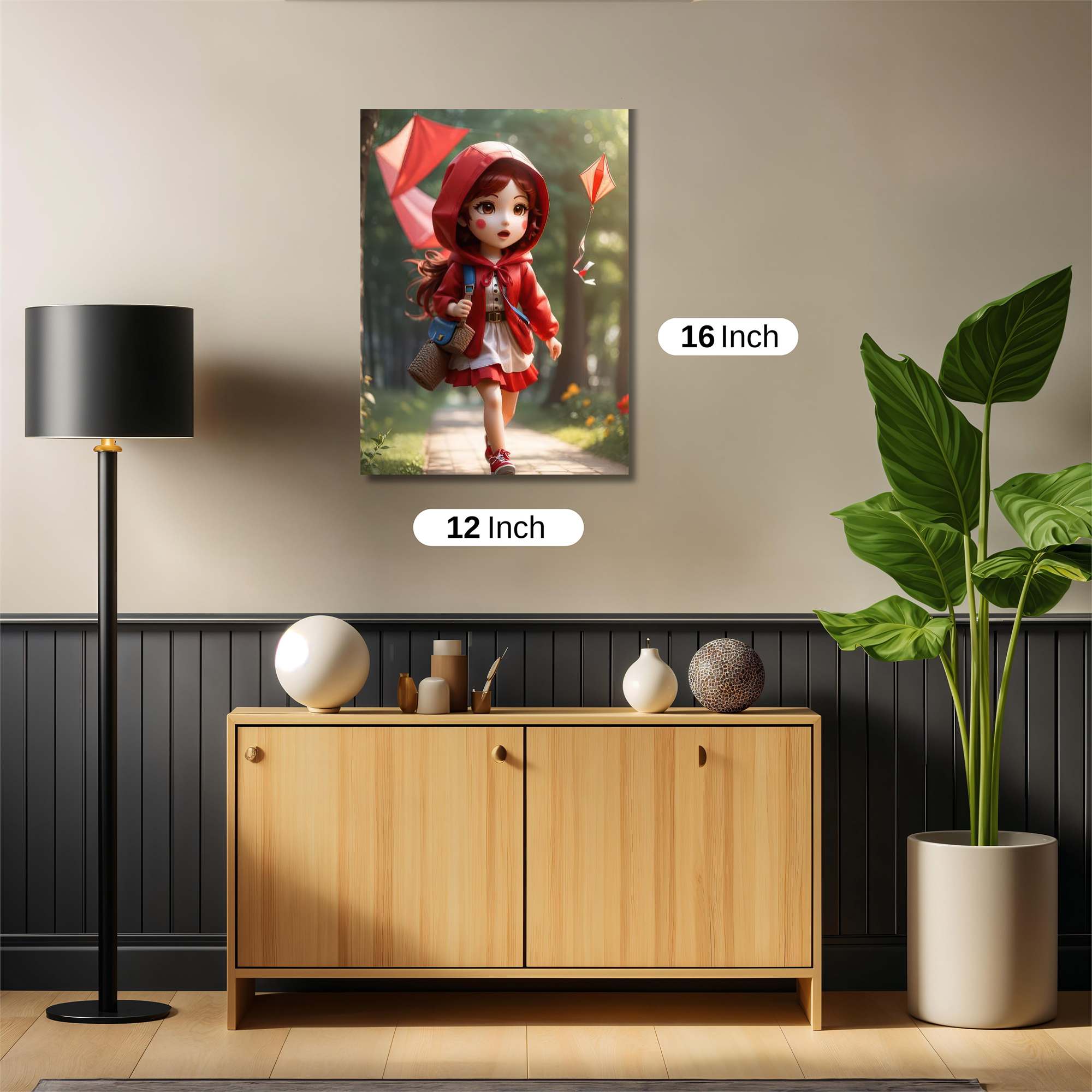 Red Joy Safe Wall Magnetic / M