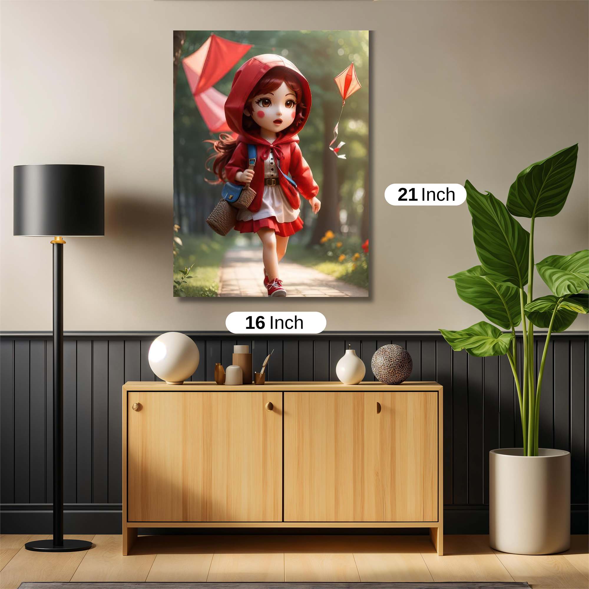 Red Joy Safe Wall Magnetic / M