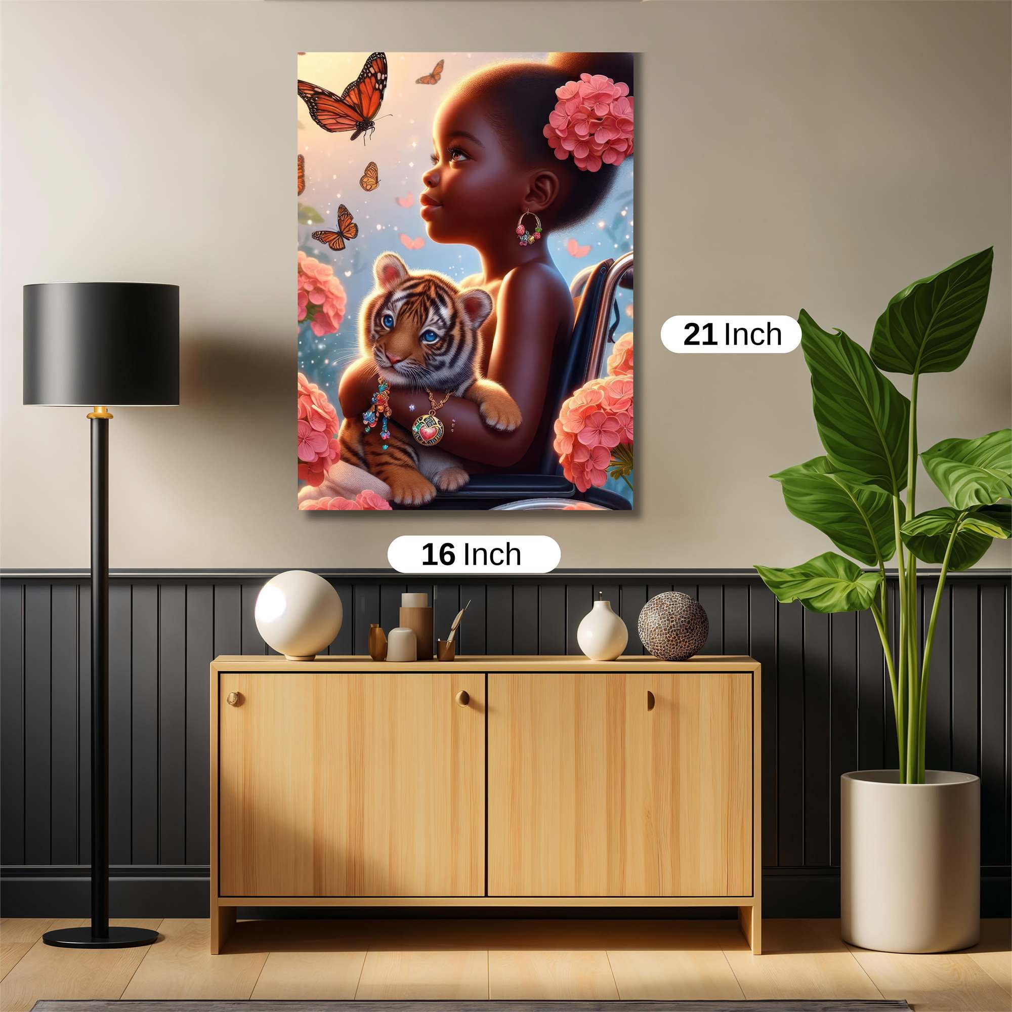 Tiger Dreamer Safe Wall Magnetic / M