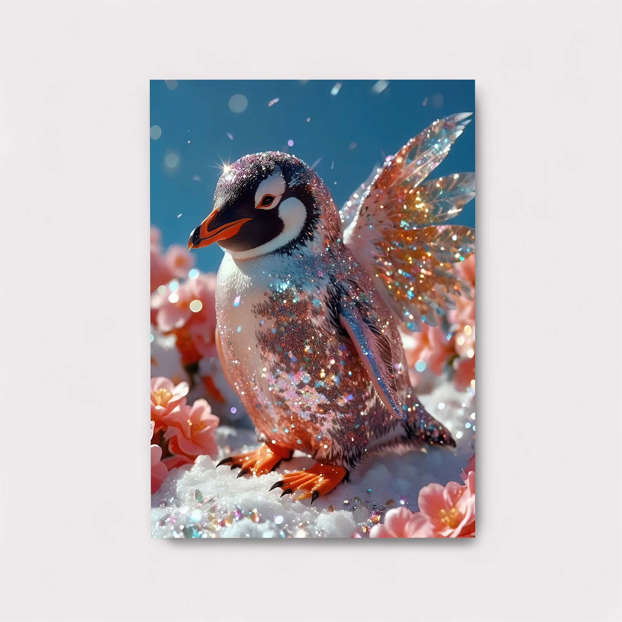 Penguin Whimsy Safe Wall Magnetic / M