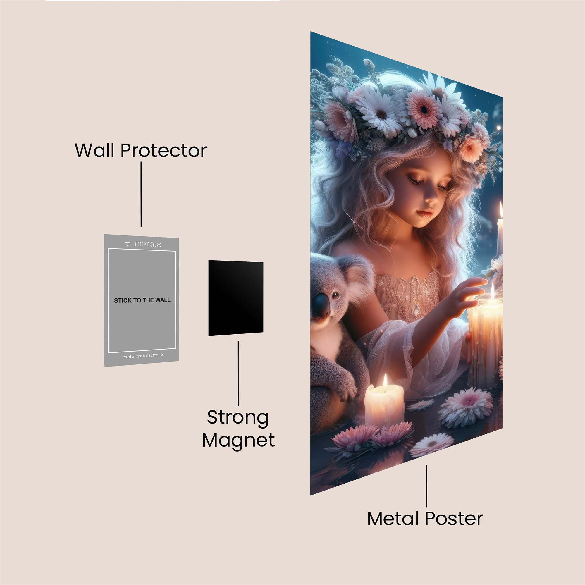 Fairy Serenity Safe Wall Magnetic / M