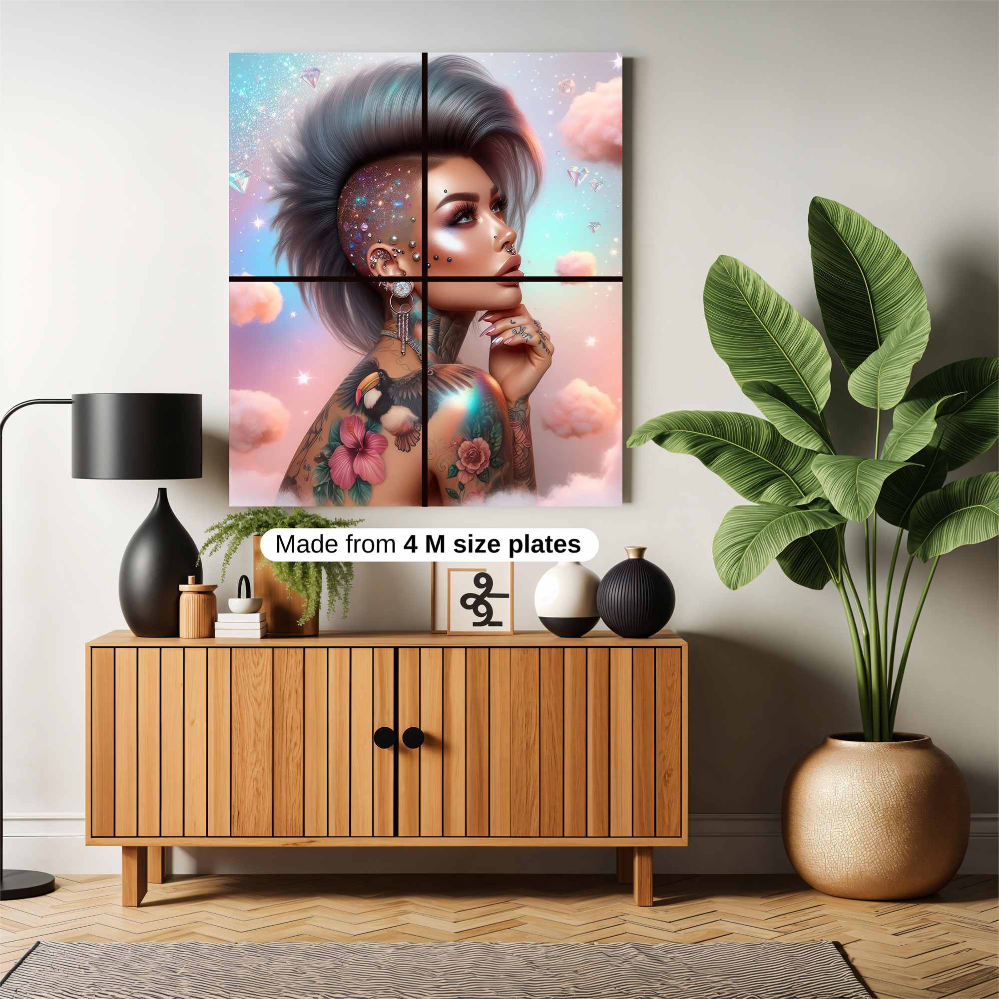 Celestial Rebel Safe Wall Magnetic / M