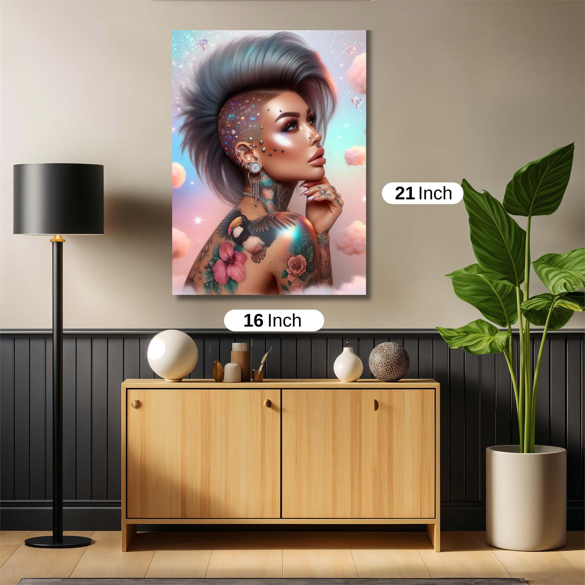 Celestial Rebel Safe Wall Magnetic / M