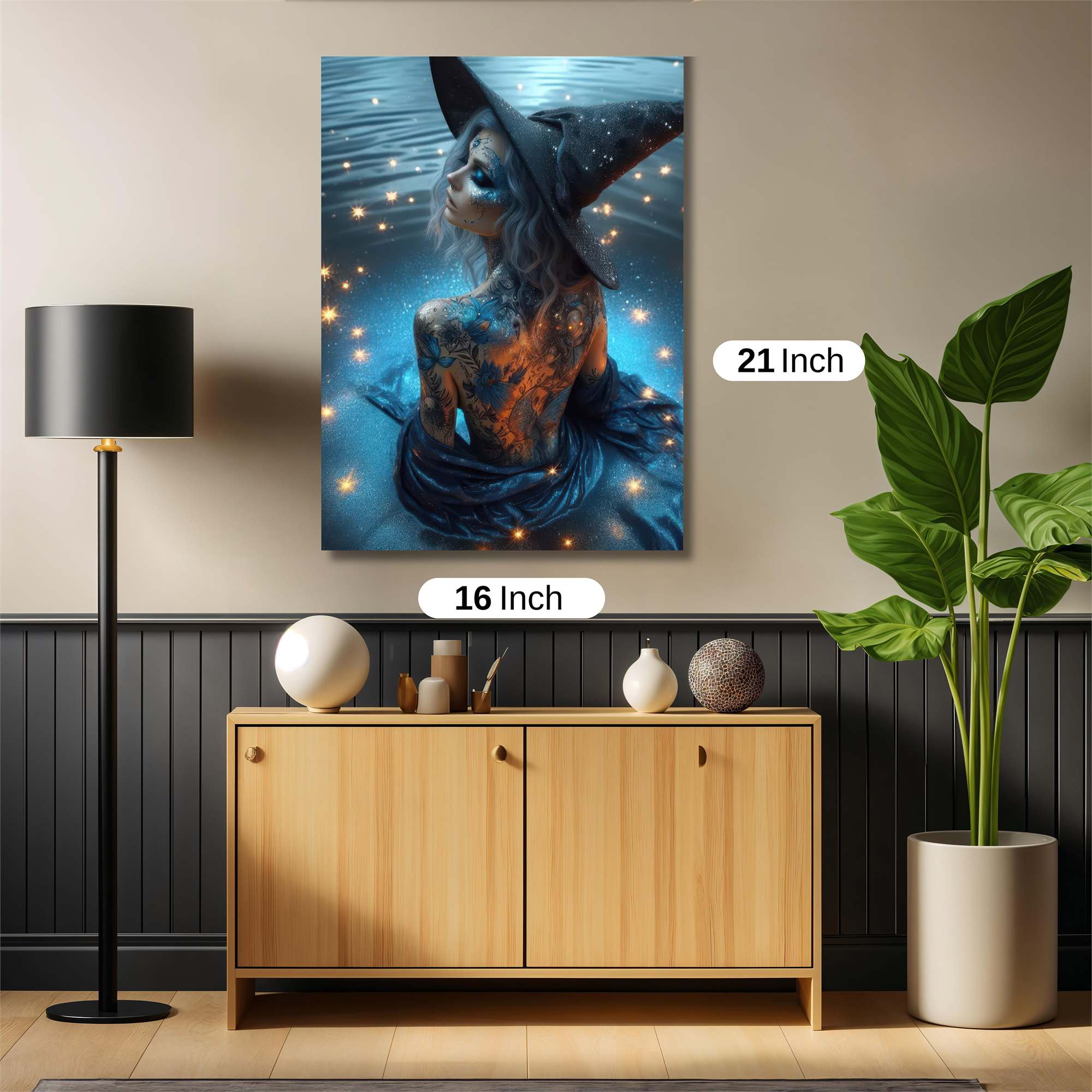 Witch Enchanting Safe Wall Magnetic / M