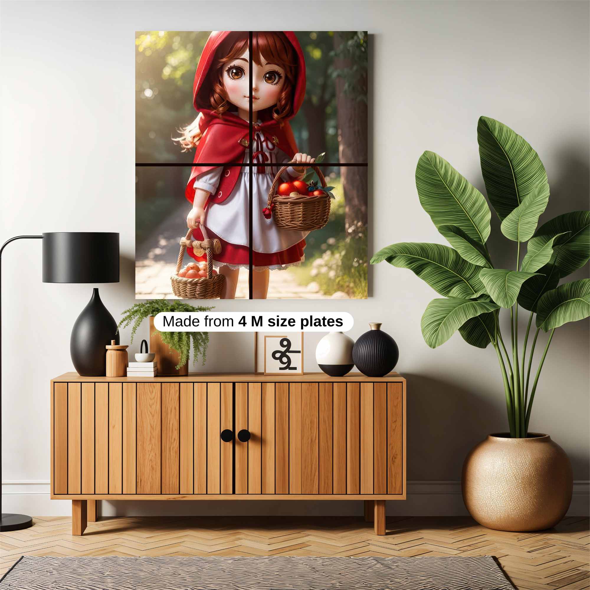 Red Innocent Safe Wall Magnetic / M