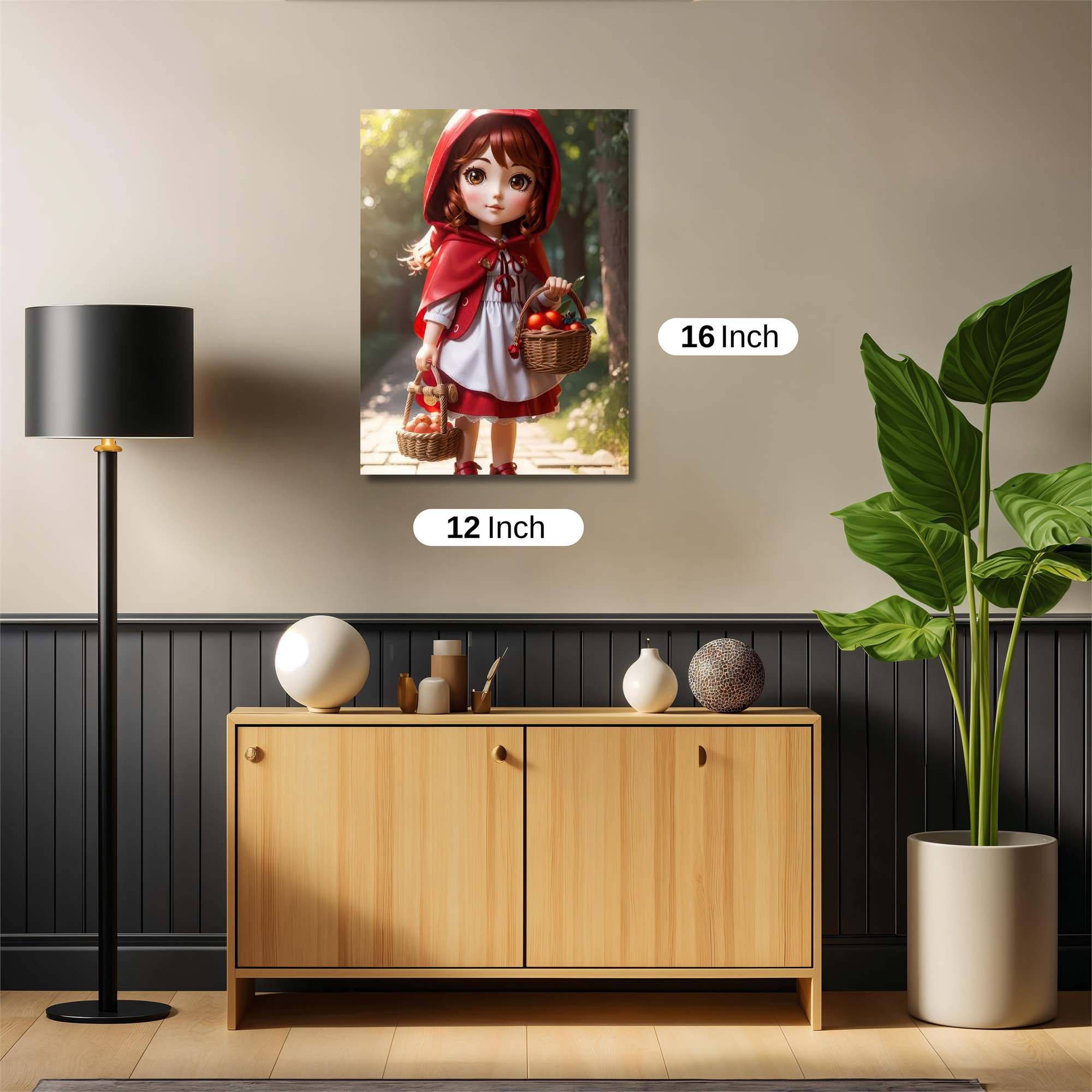 Red Innocent Safe Wall Magnetic / M