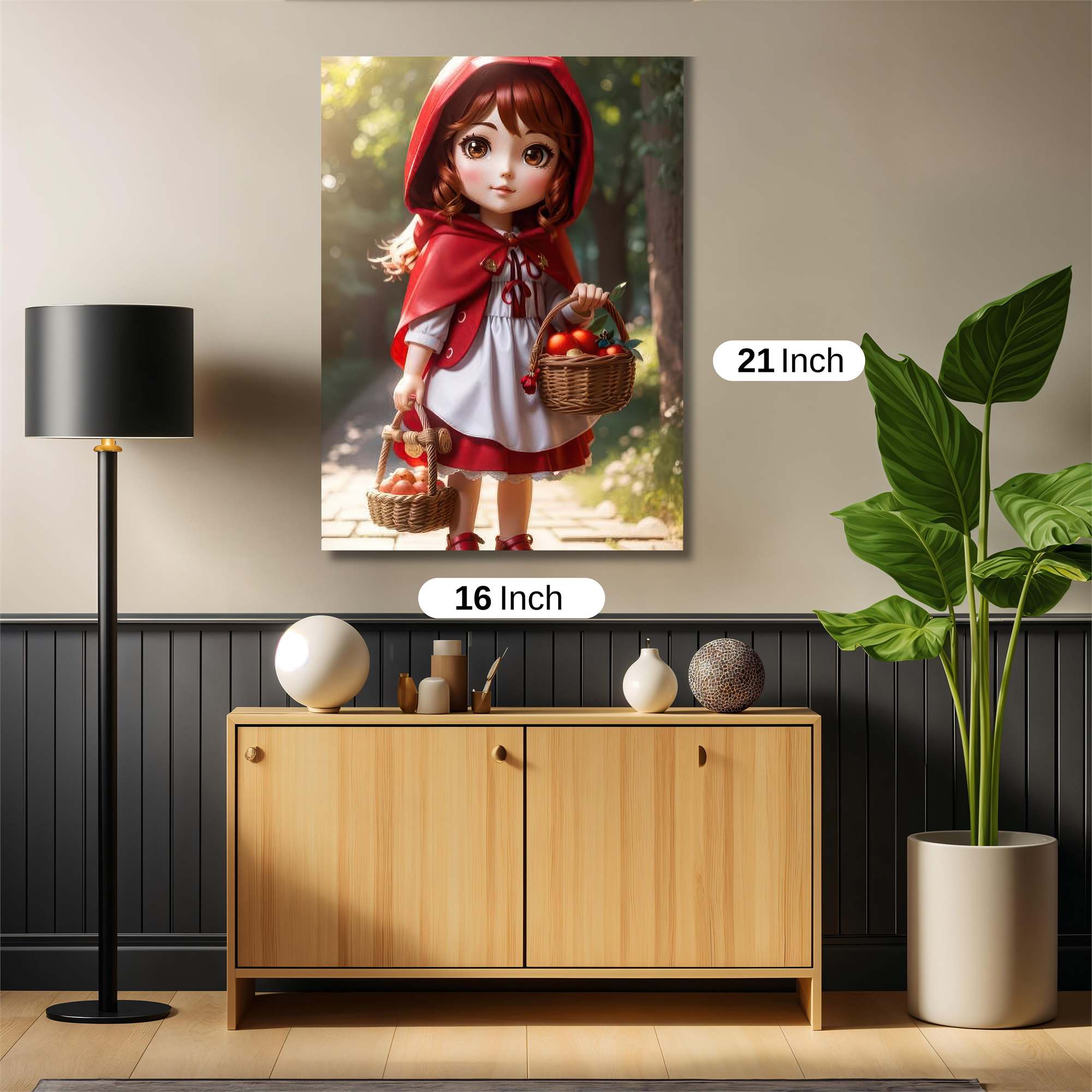 Red Innocent Safe Wall Magnetic / M