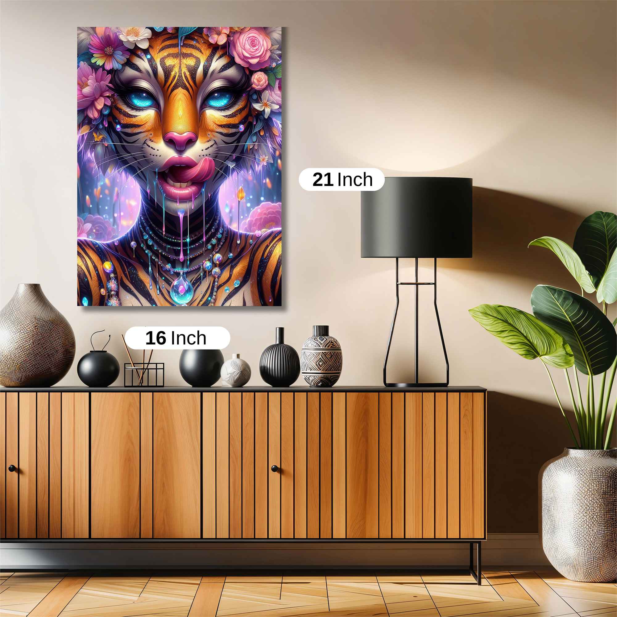 Tiger Enchantment Safe Wall Magnetic / M