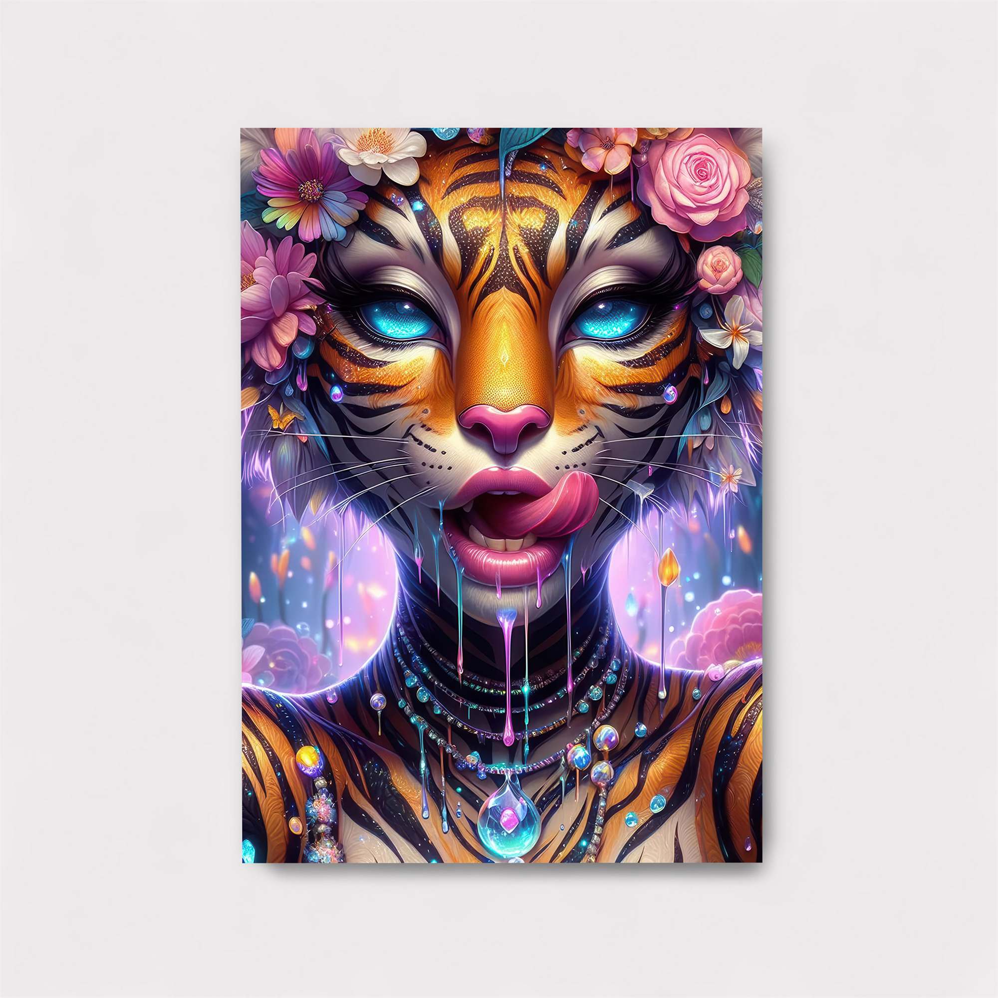Tiger Enchantment Safe Wall Magnetic / M