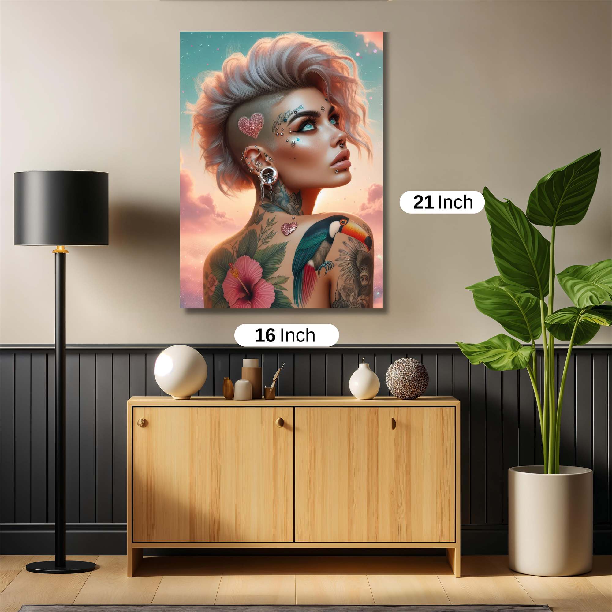 Rebel Dreamer Safe Wall Magnetic / M