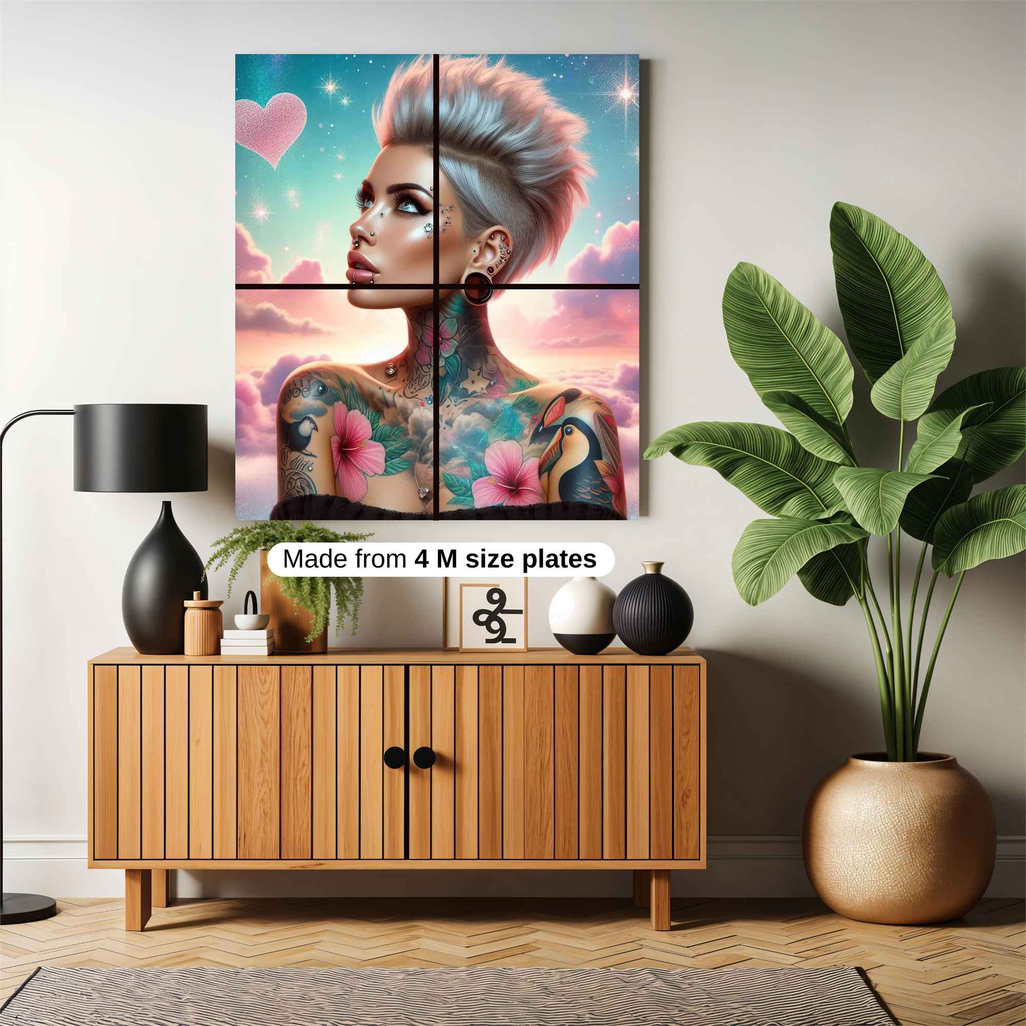 Galactic Rebel Safe Wall Magnetic / M