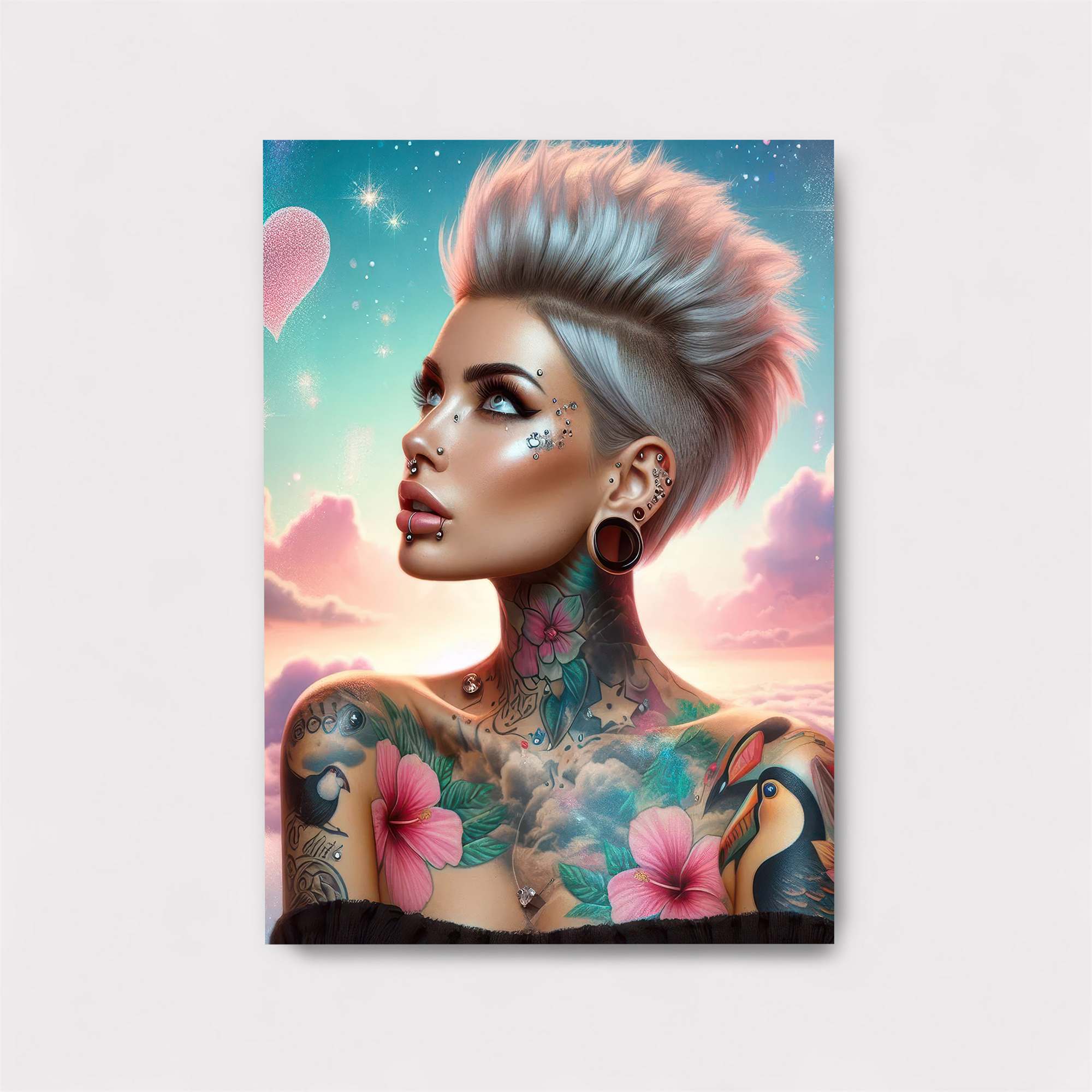 Galactic Rebel Safe Wall Magnetic / M