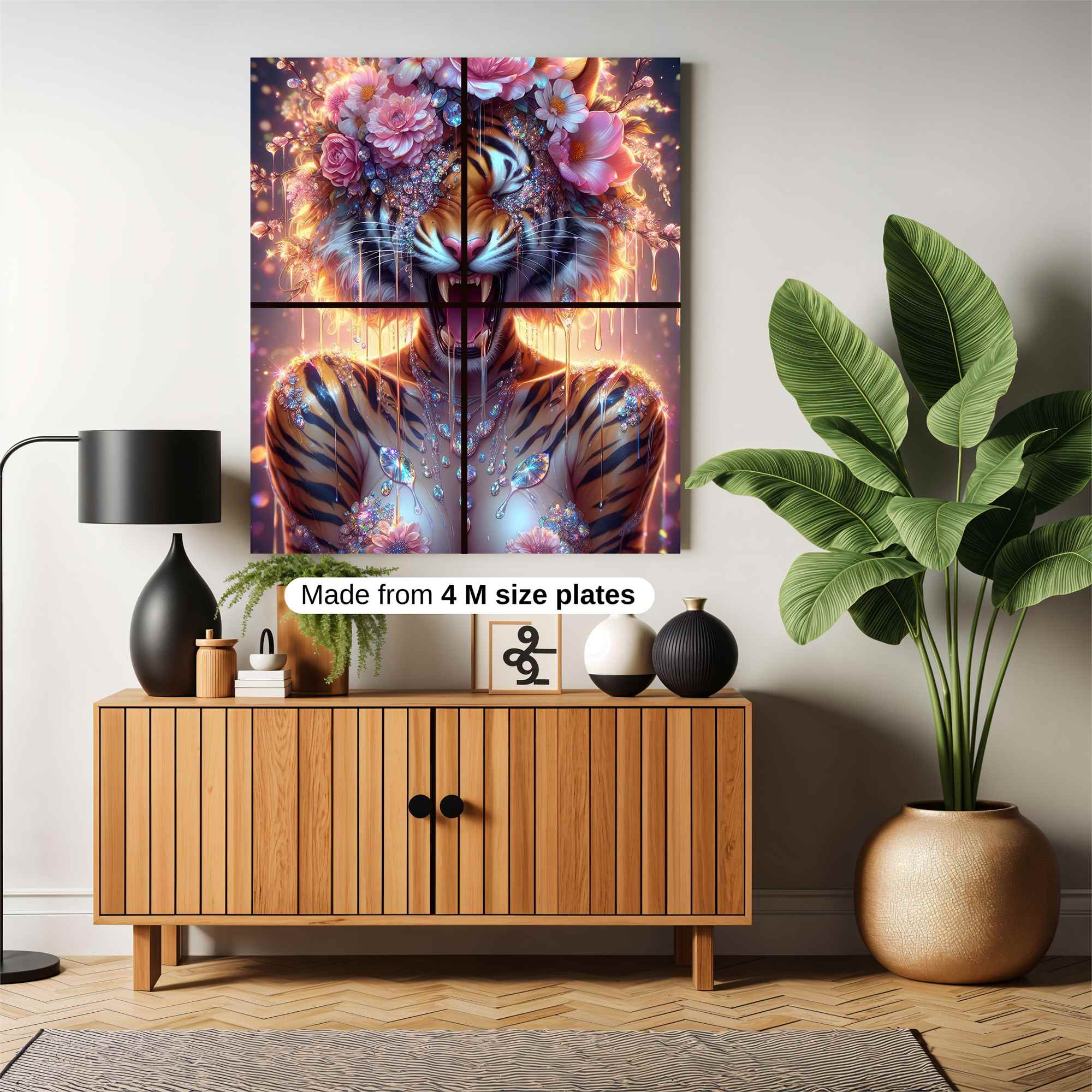 Tiger Enchantment Safe Wall Magnetic / M