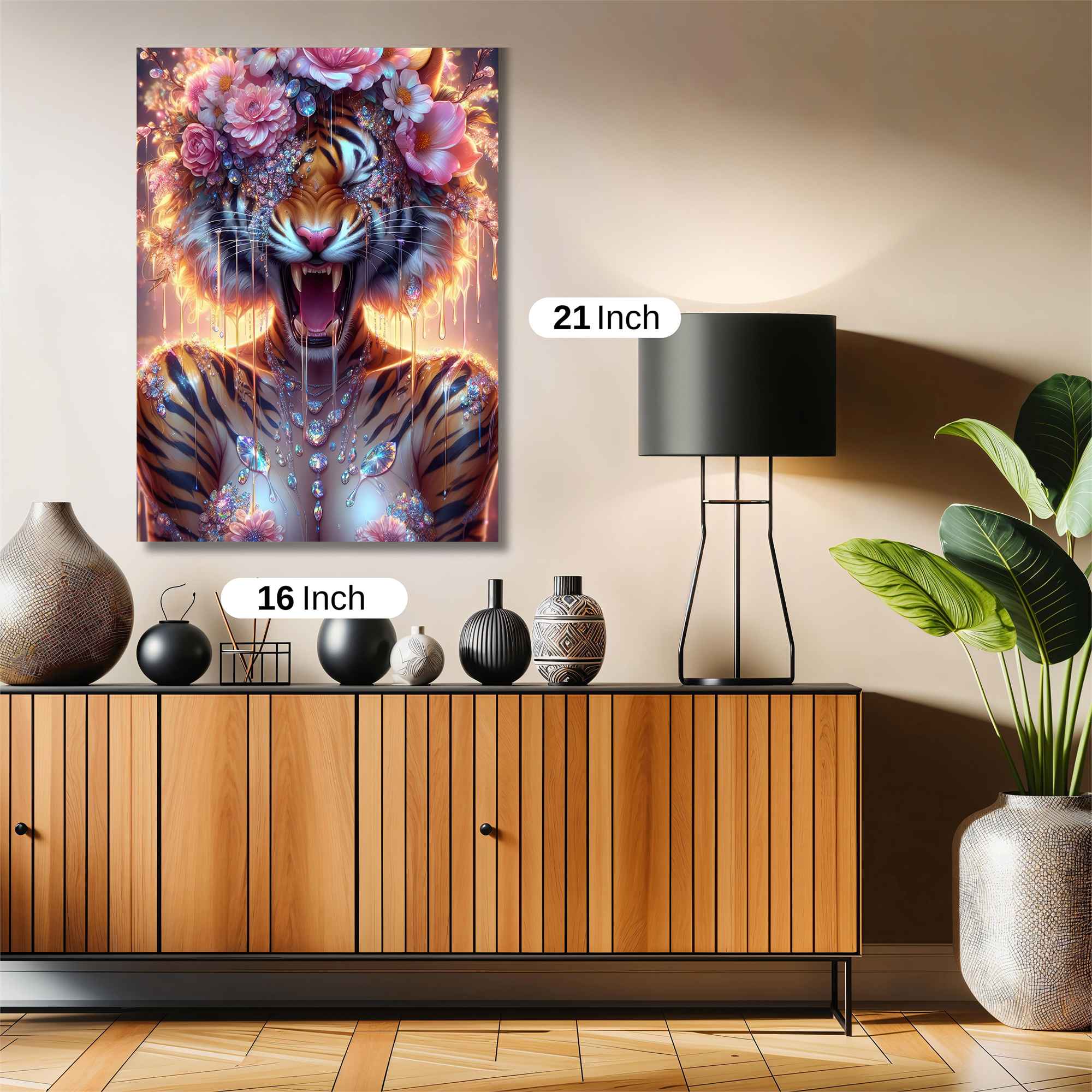 Tiger Enchantment Safe Wall Magnetic / M