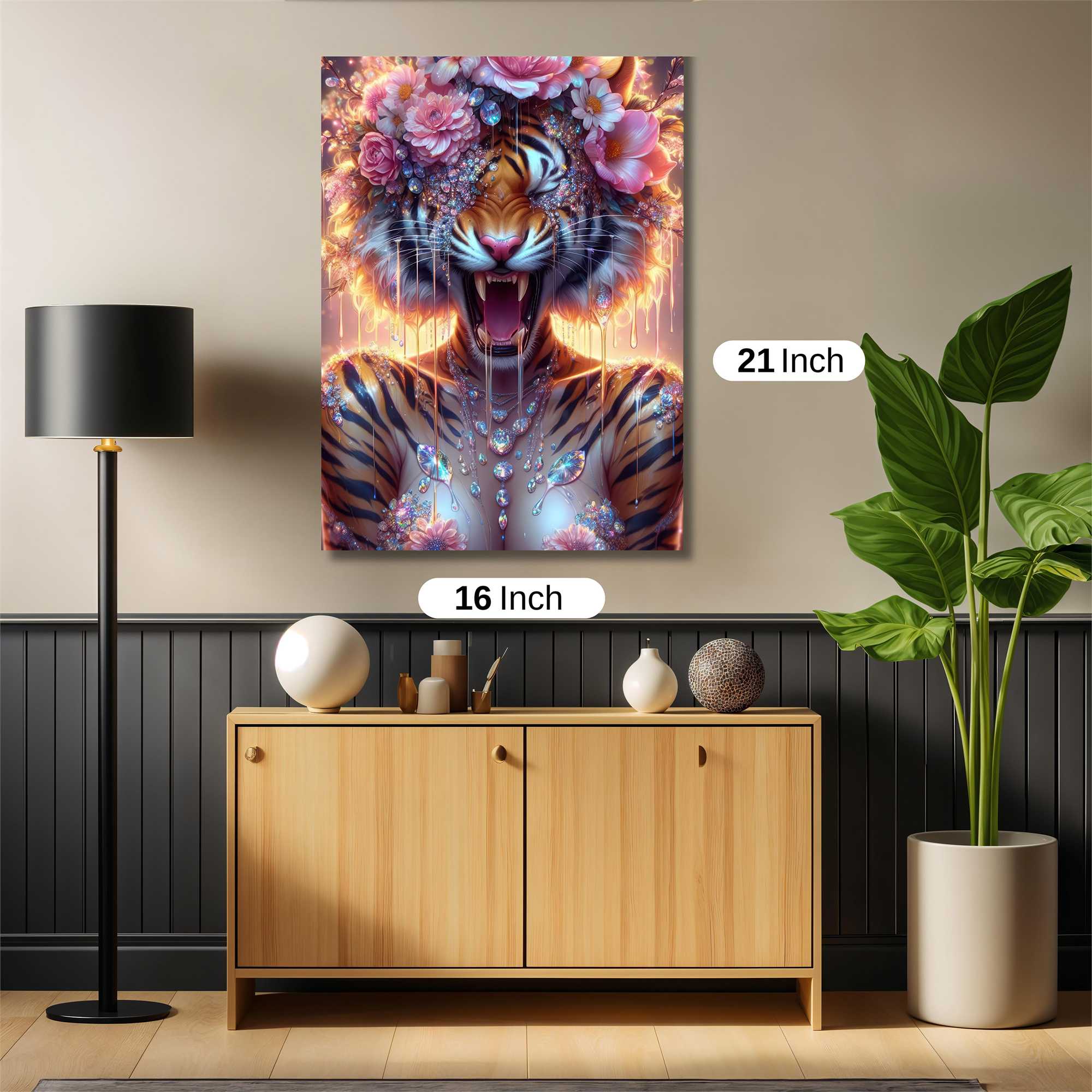 Tiger Enchantment Safe Wall Magnetic / M