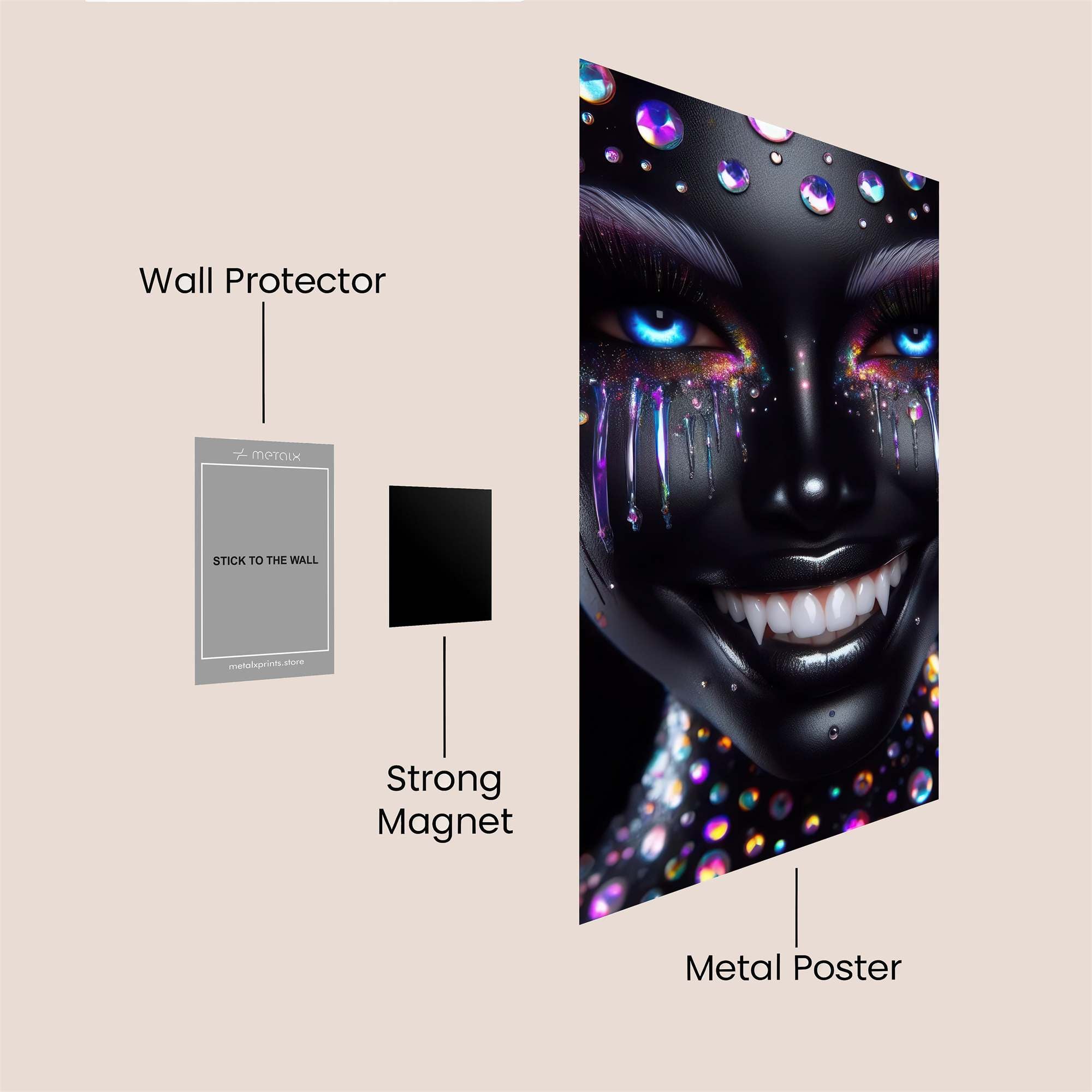 Elf Enigma Safe Wall Magnetic / M