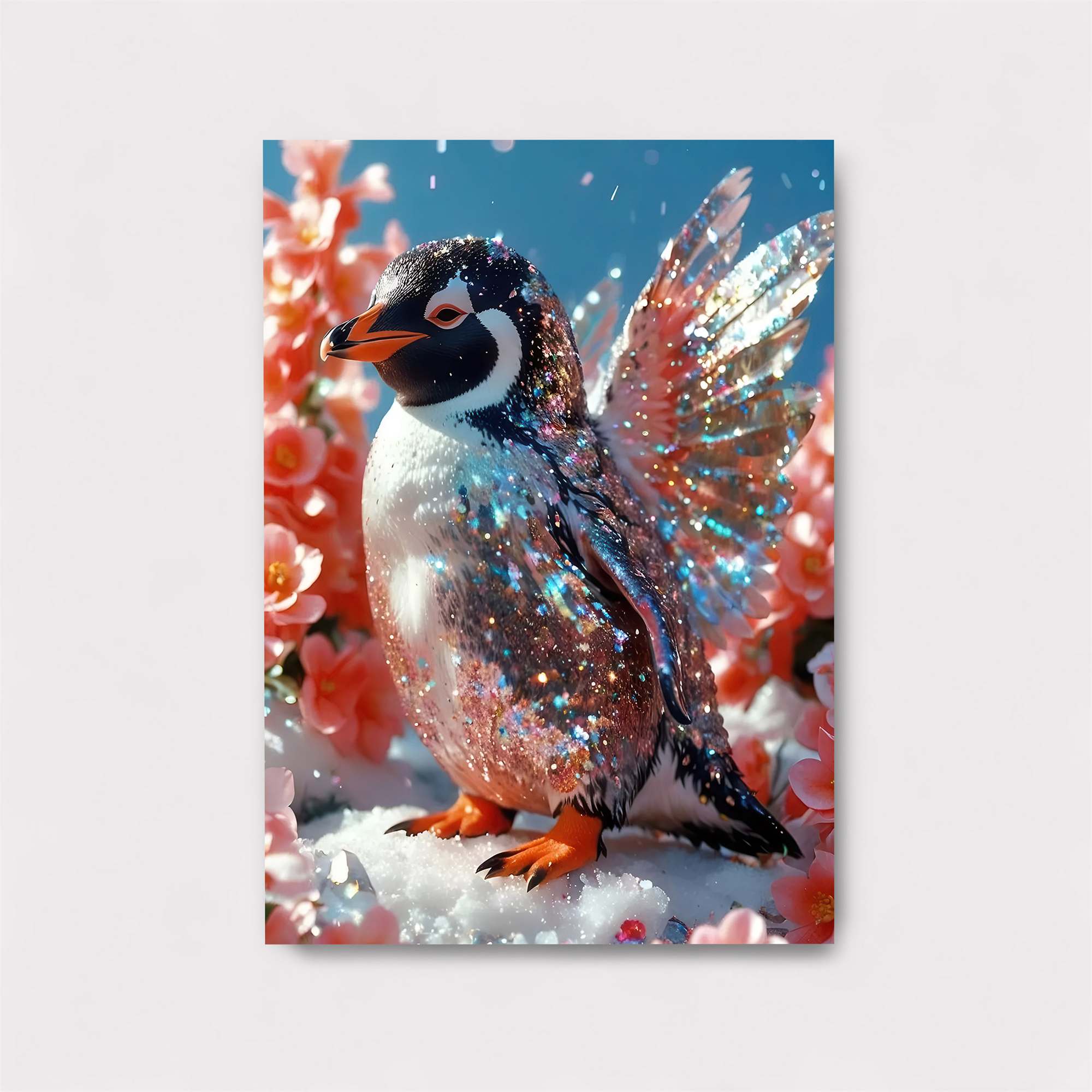 Penguin Whimsy Safe Wall Magnetic / M