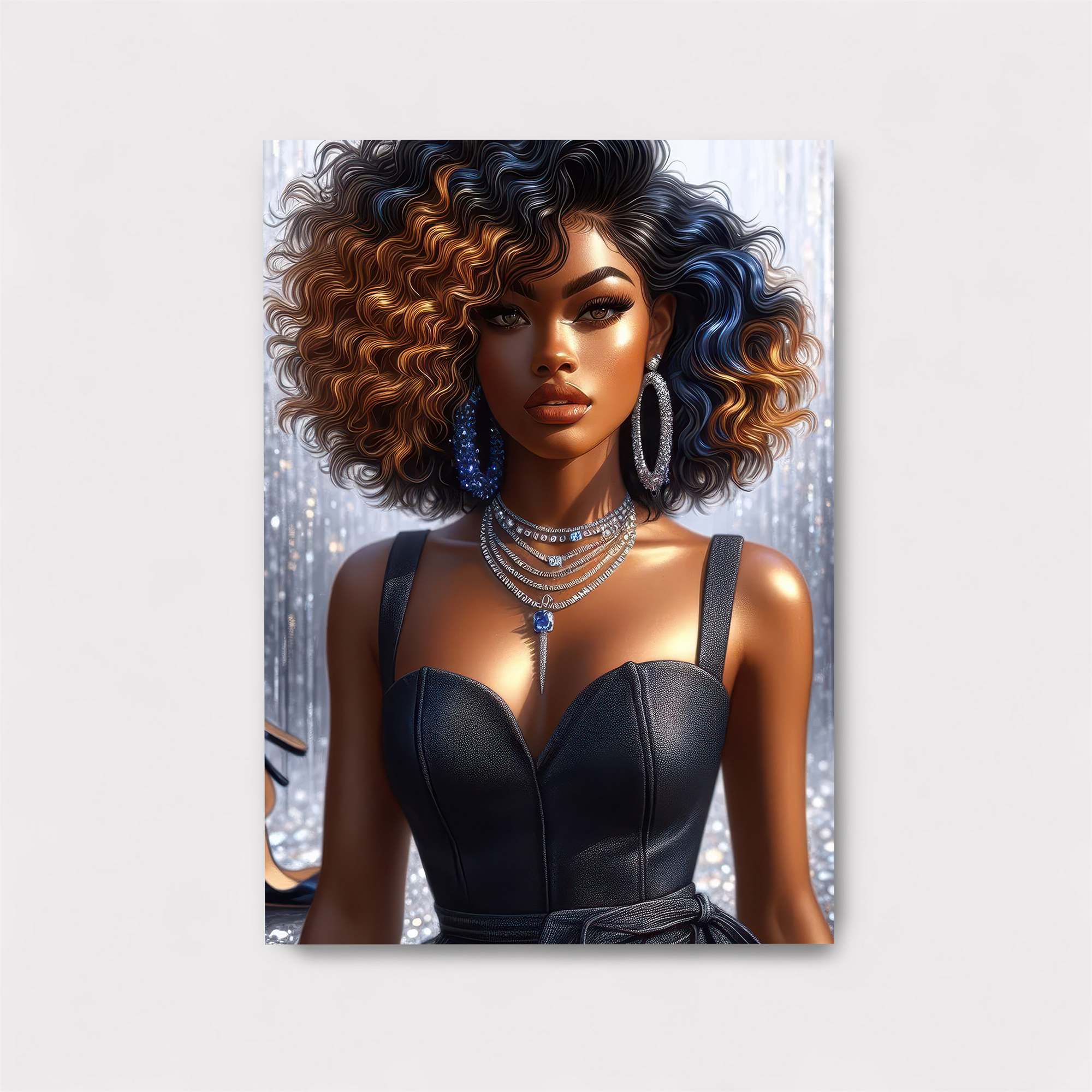 Luxe Diva Safe Wall Magnetic / M