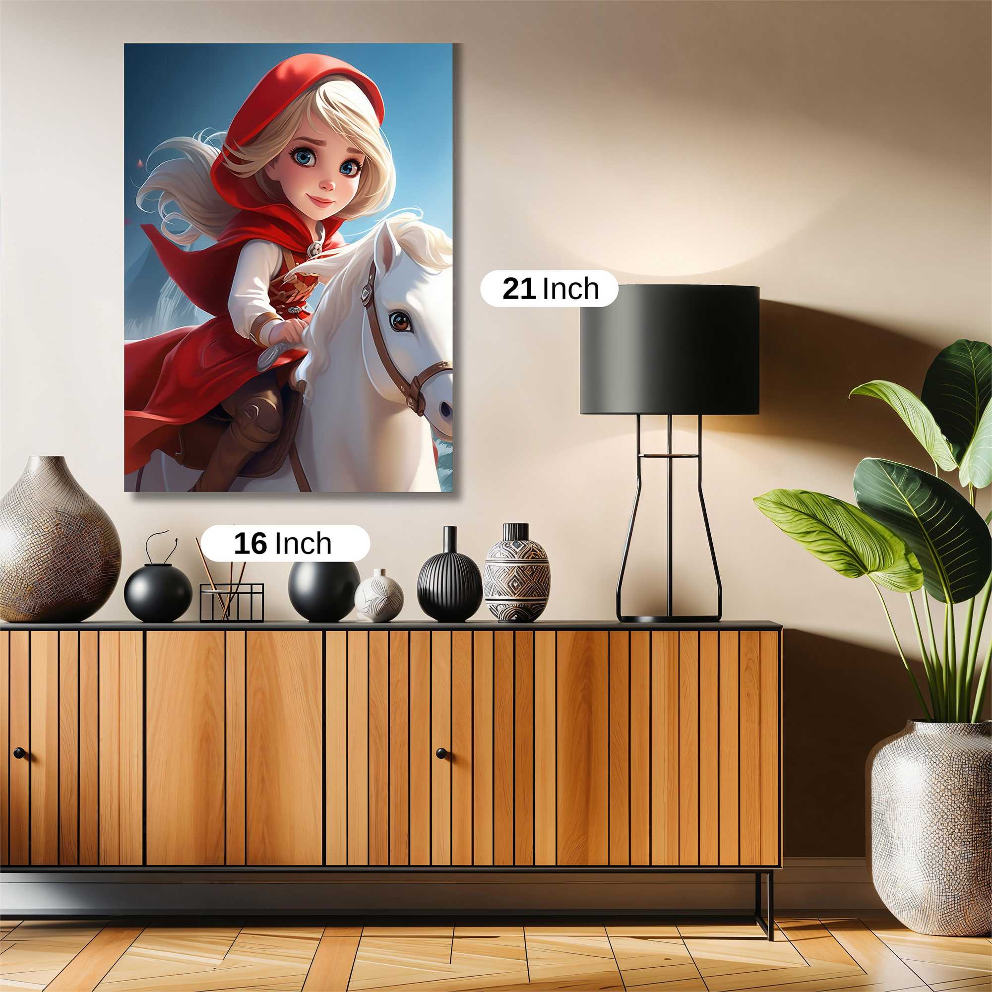 Red Riding Safe Wall Magnetic / M