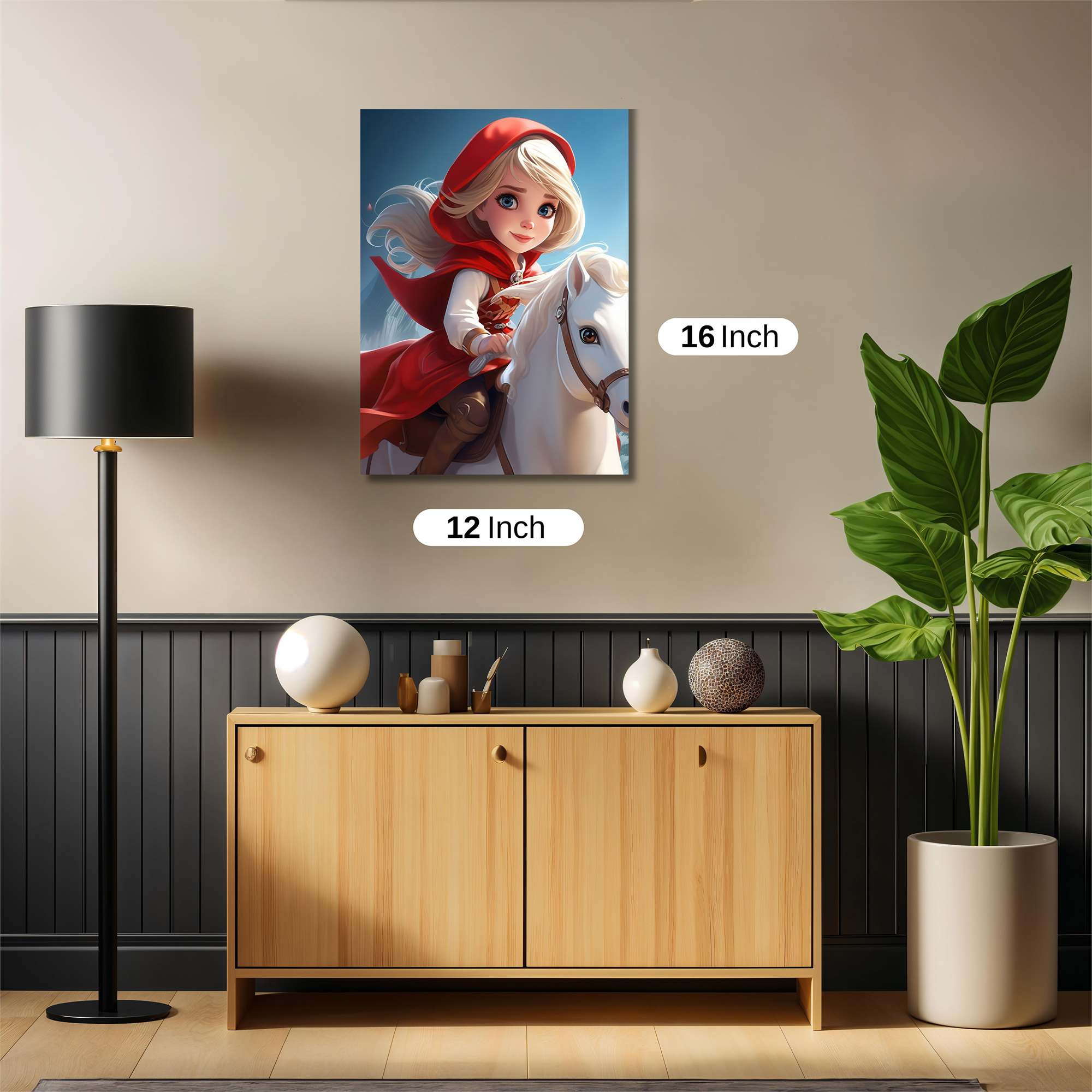 Red Riding Safe Wall Magnetic / M