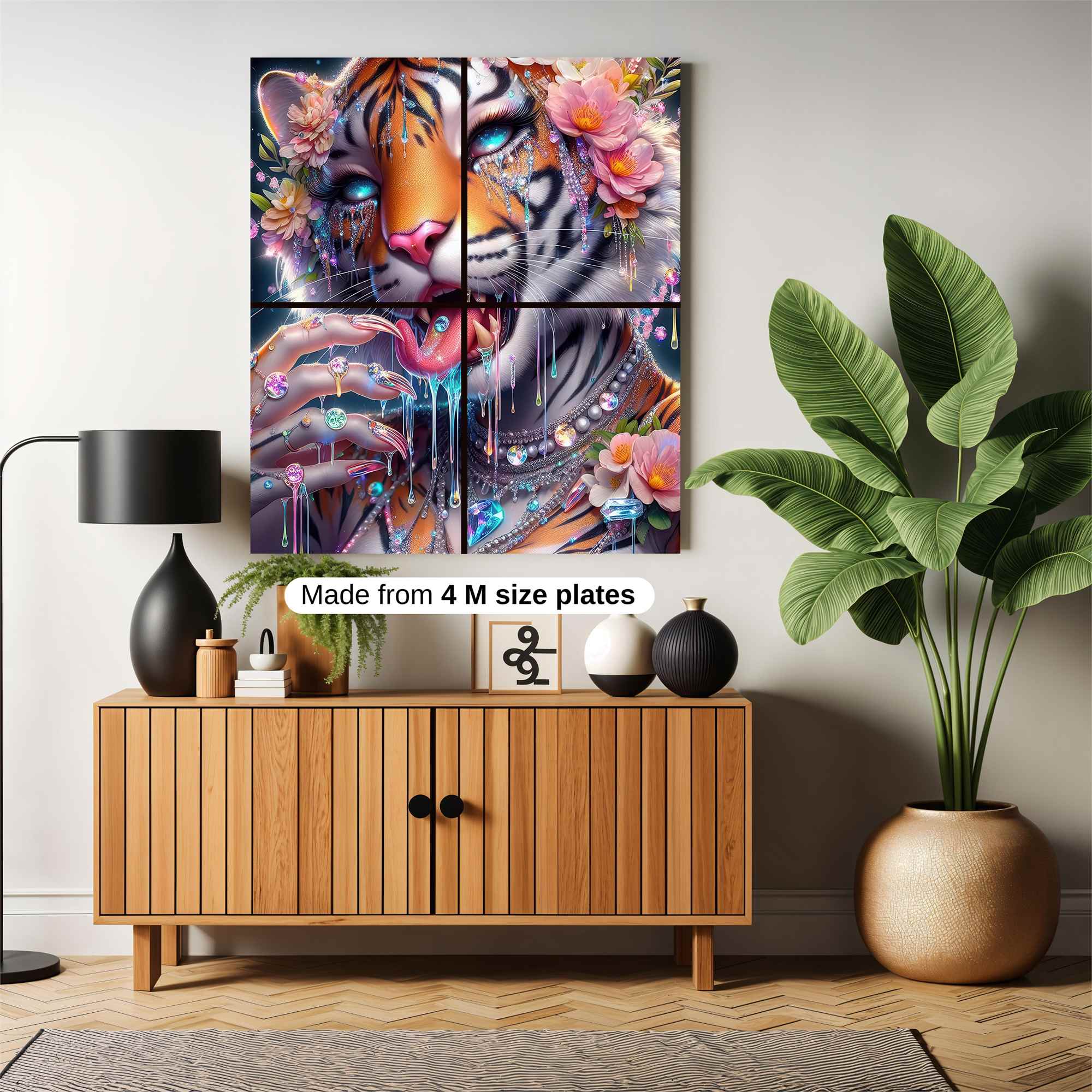 Tiger Dreamscape Safe Wall Magnetic / M