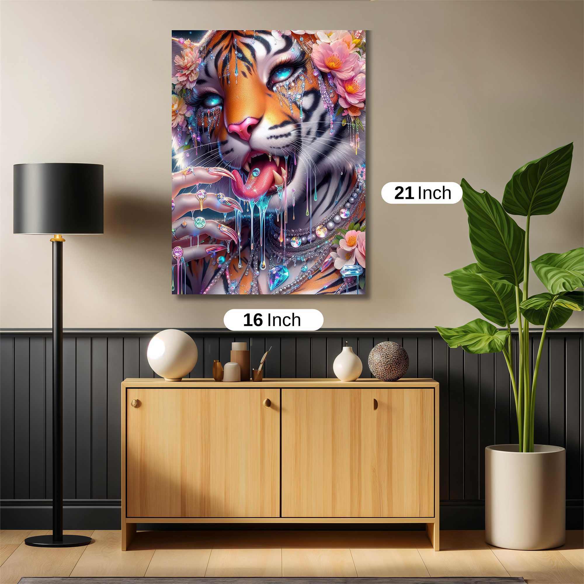 Tiger Dreamscape Safe Wall Magnetic / M