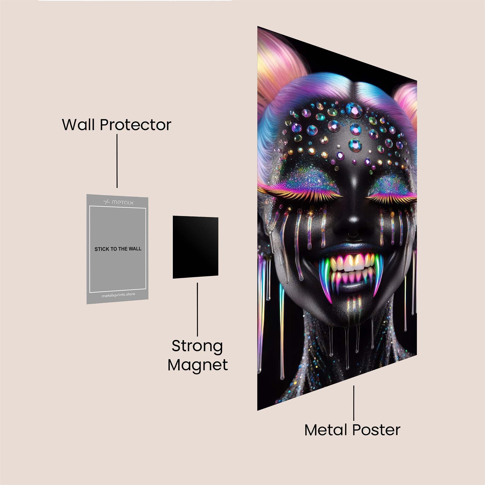 Fae Euphoria Safe Wall Magnetic / M