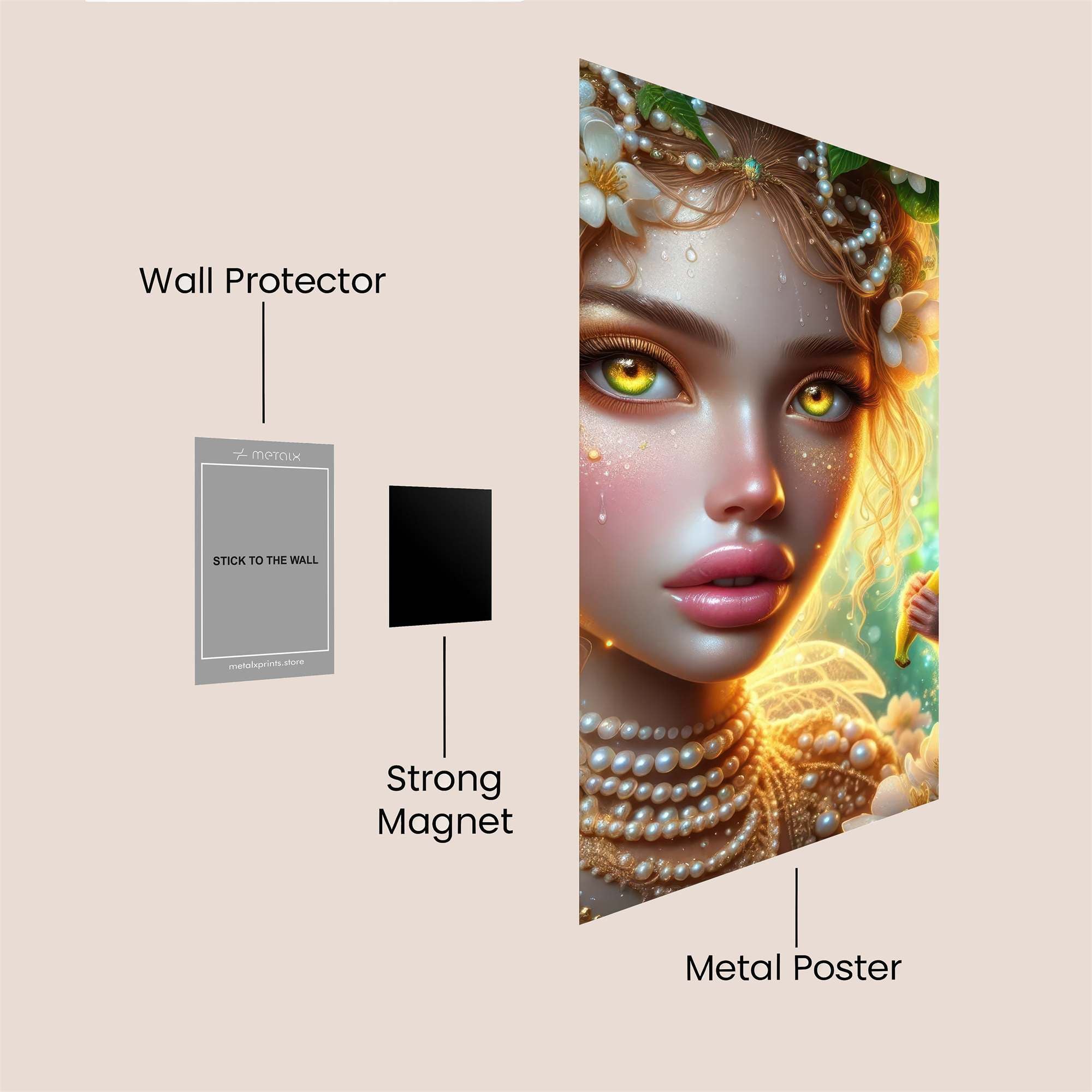 Fairy Enchantment Safe Wall Magnetic / M