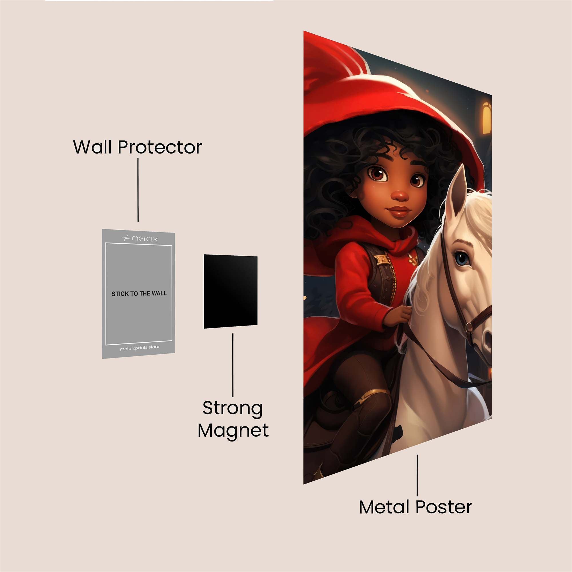 Redcloak Adventure Safe Wall Magnetic / M
